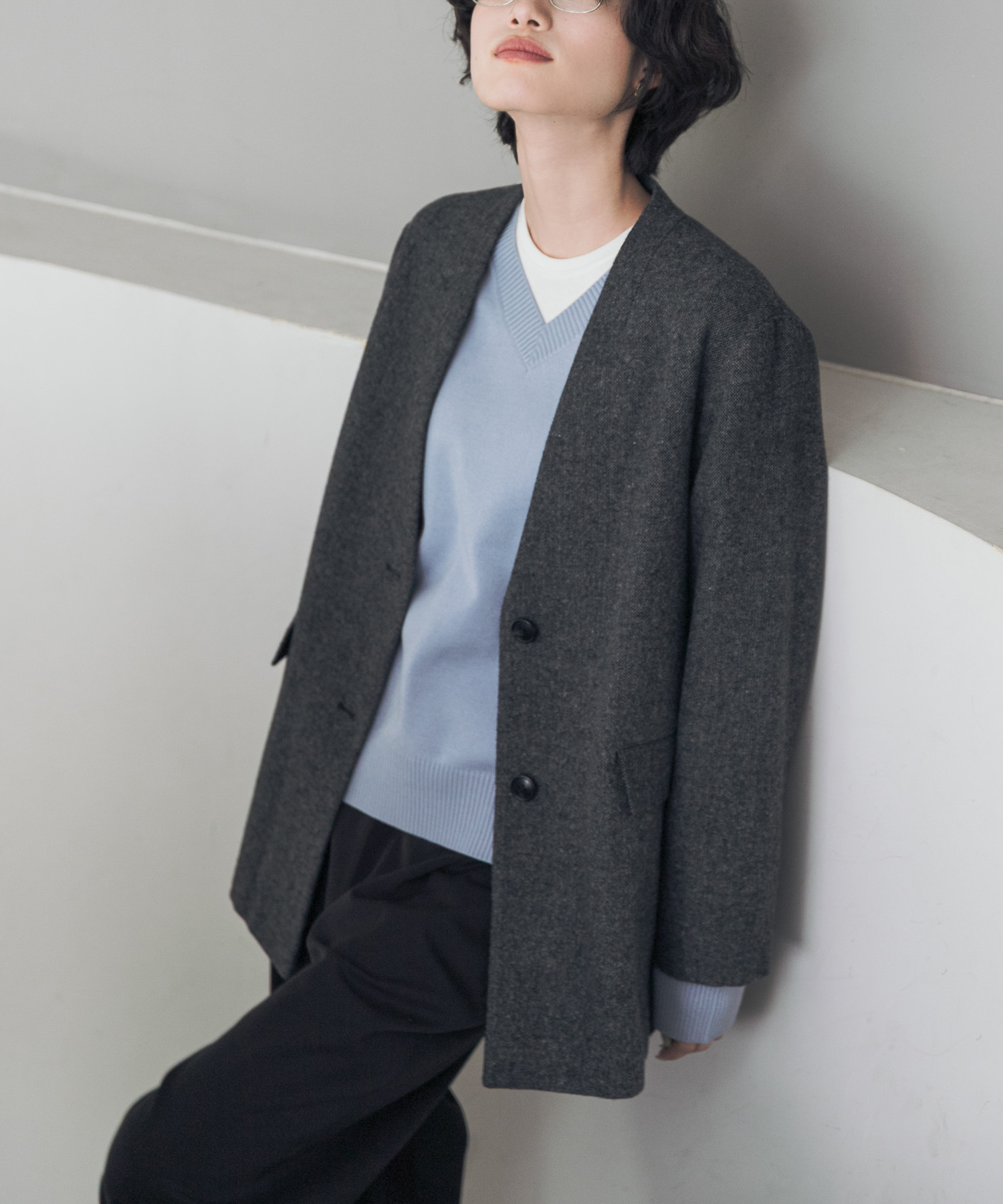 身長：169cm サイズ：Free