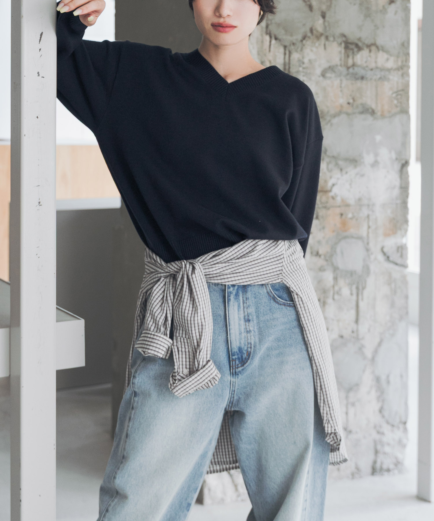 身長：169cm サイズ：Free