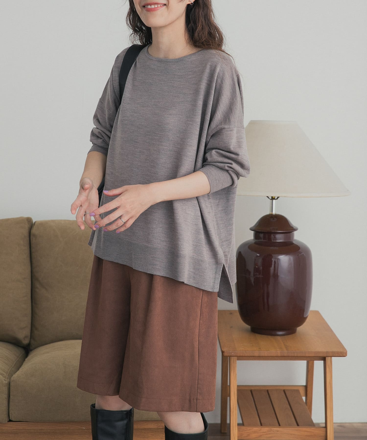 身長：162cm サイズ：Free