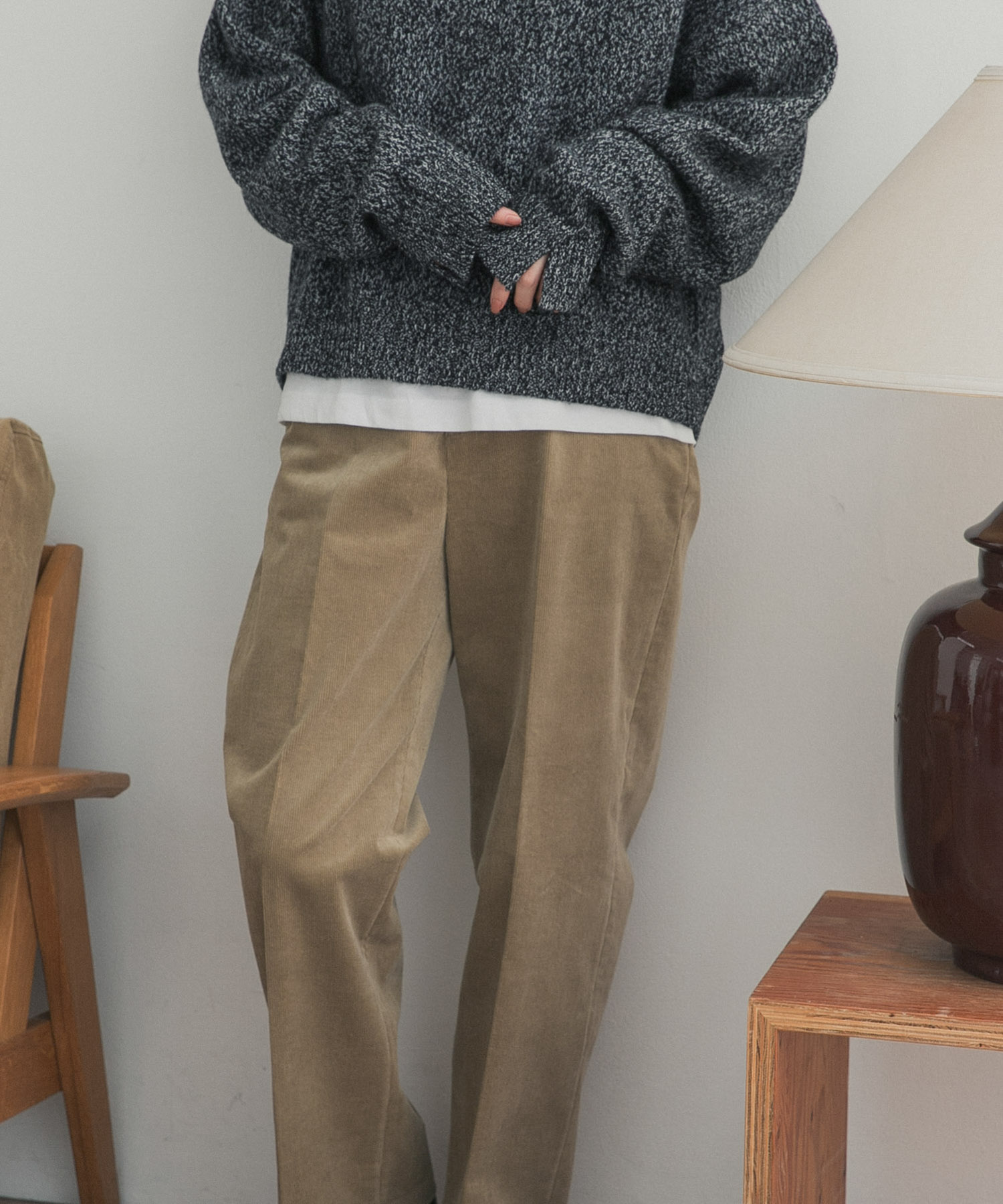 『UR TECH』コーデュロイトラウザーパンツ
