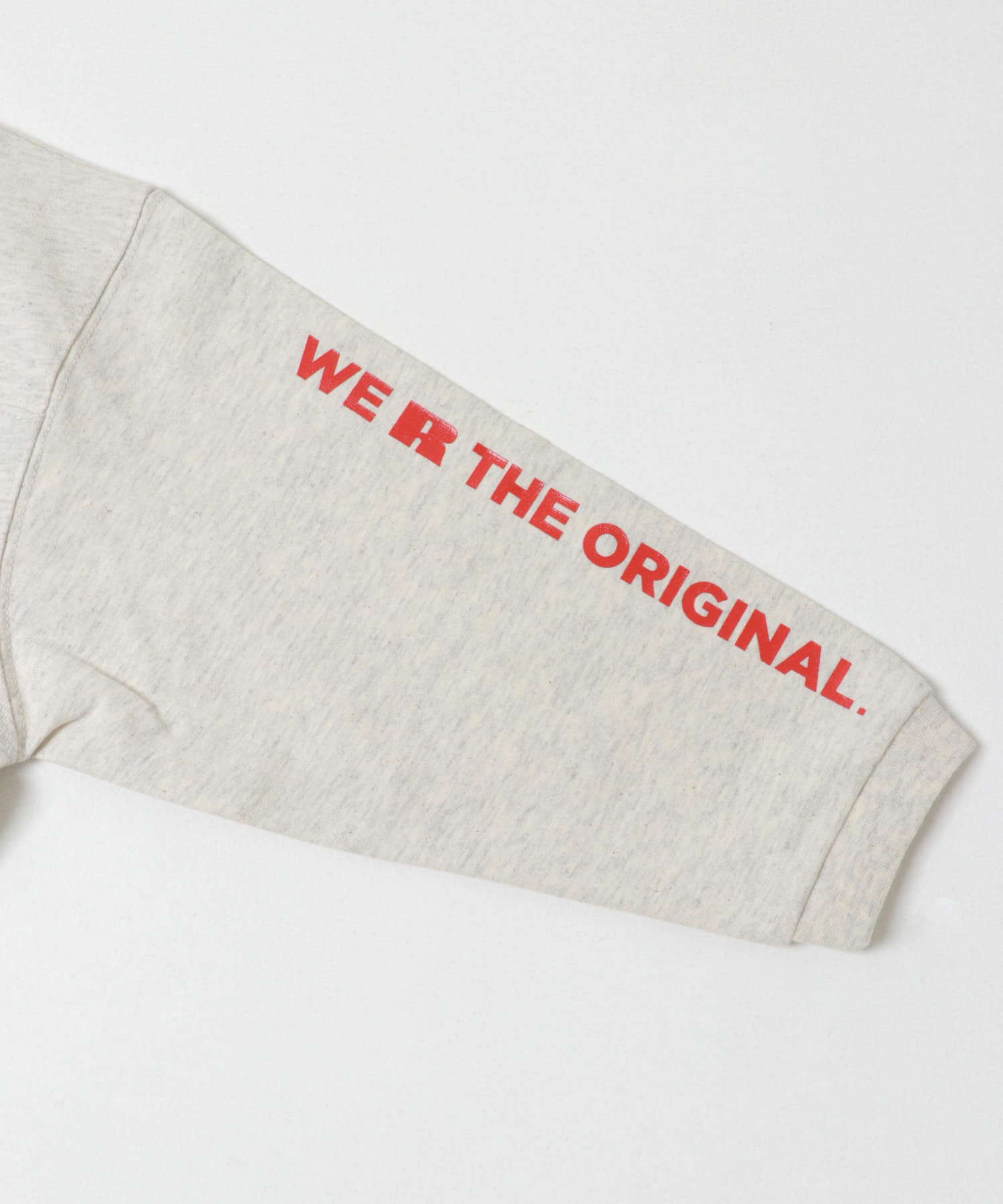 『150サイズあり』『別注』Russell Athletic×DOORS　フットボールロングスリーブTシャツ(KIDS) OATMEAL 105(100-110)