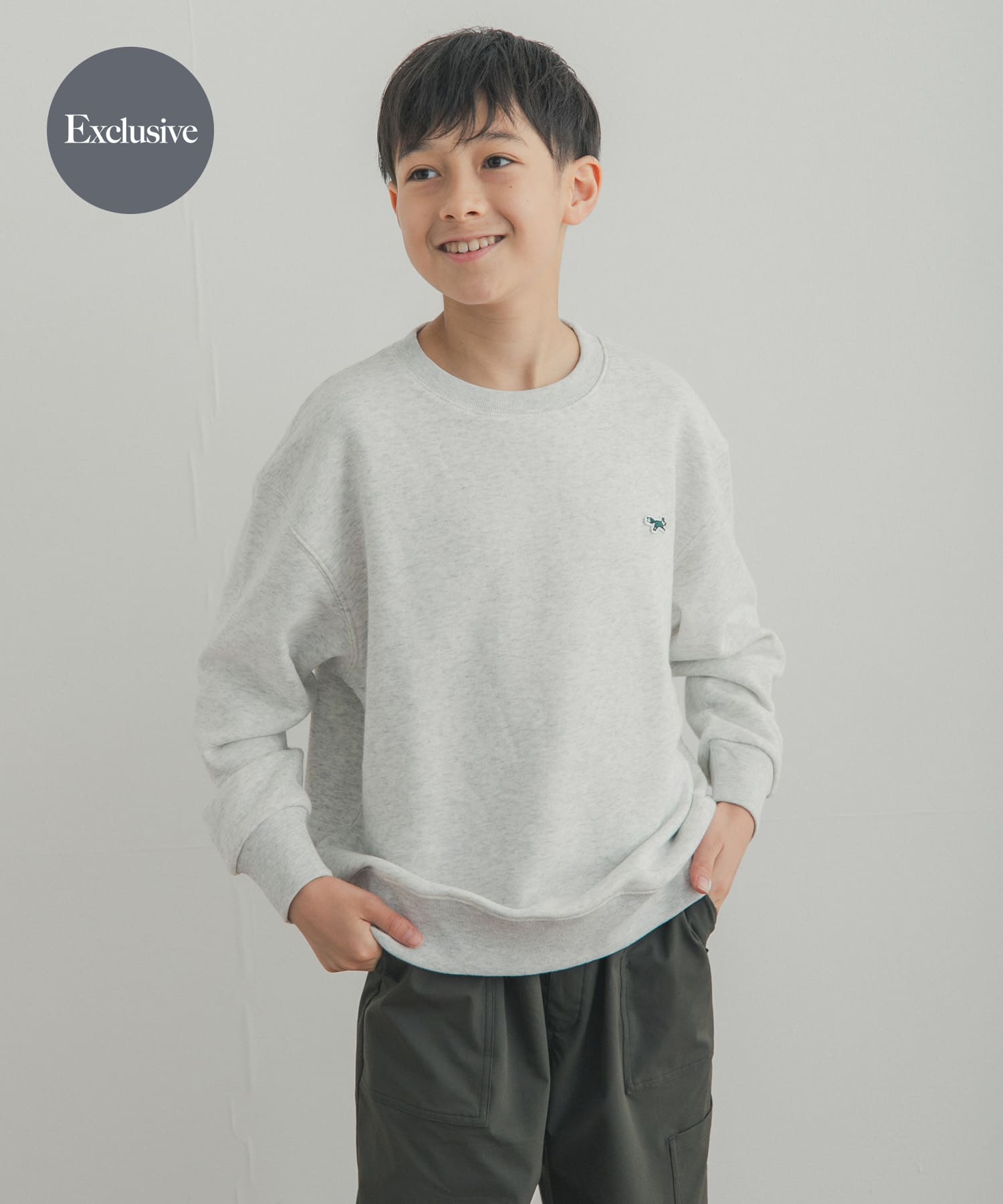 『親子リンク/150サイズ』『別注』PENNEYS×DOORS　THE FOX 裏毛クルーネックスウェット(KIDS)