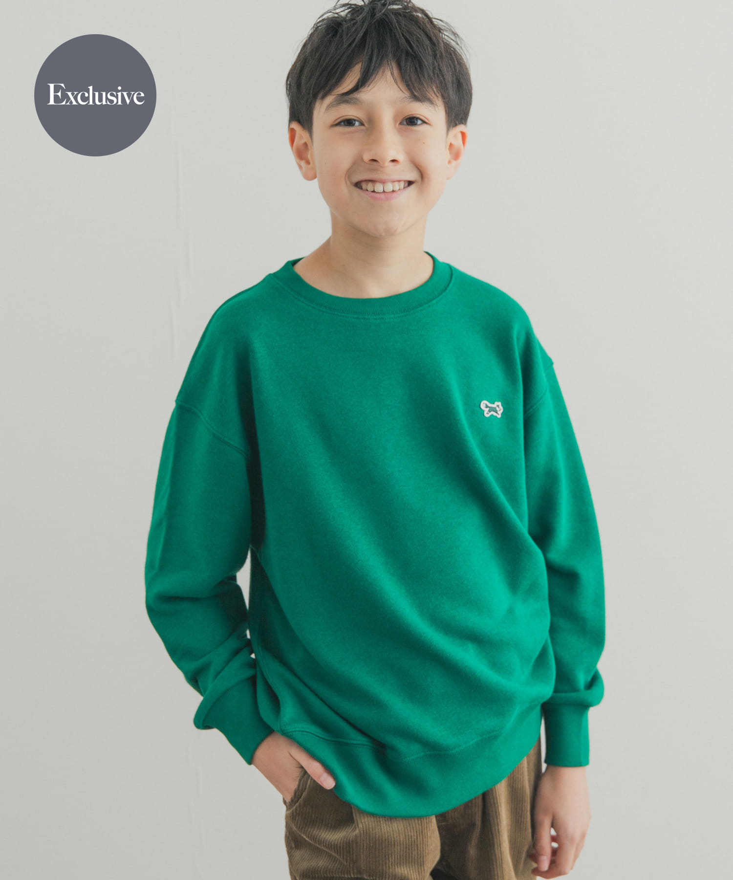 『親子リンク/150サイズ』『別注』PENNEYS×DOORS　THE FOX 裏毛クルーネックスウェット(KIDS)