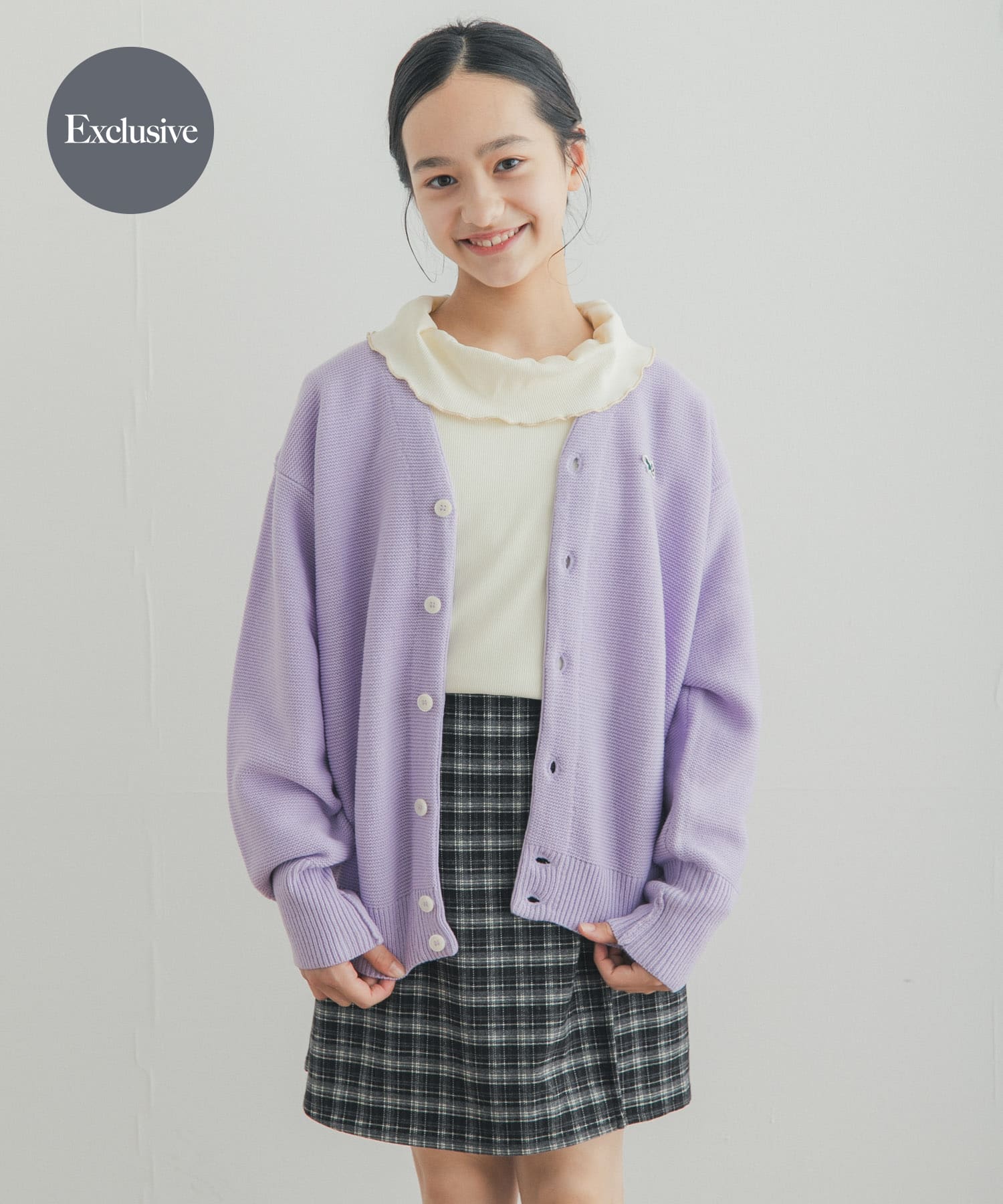 『WEB/一部店舗限定カラー』『150サイズ』『別注』PENNEYS×DOORS　THE FOX Vネックカーディガン(KIDS)