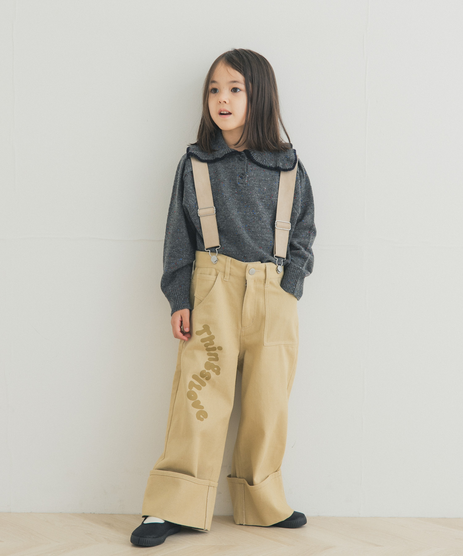 『150サイズあり』2WAYサスペンダーパンツ(KIDS)