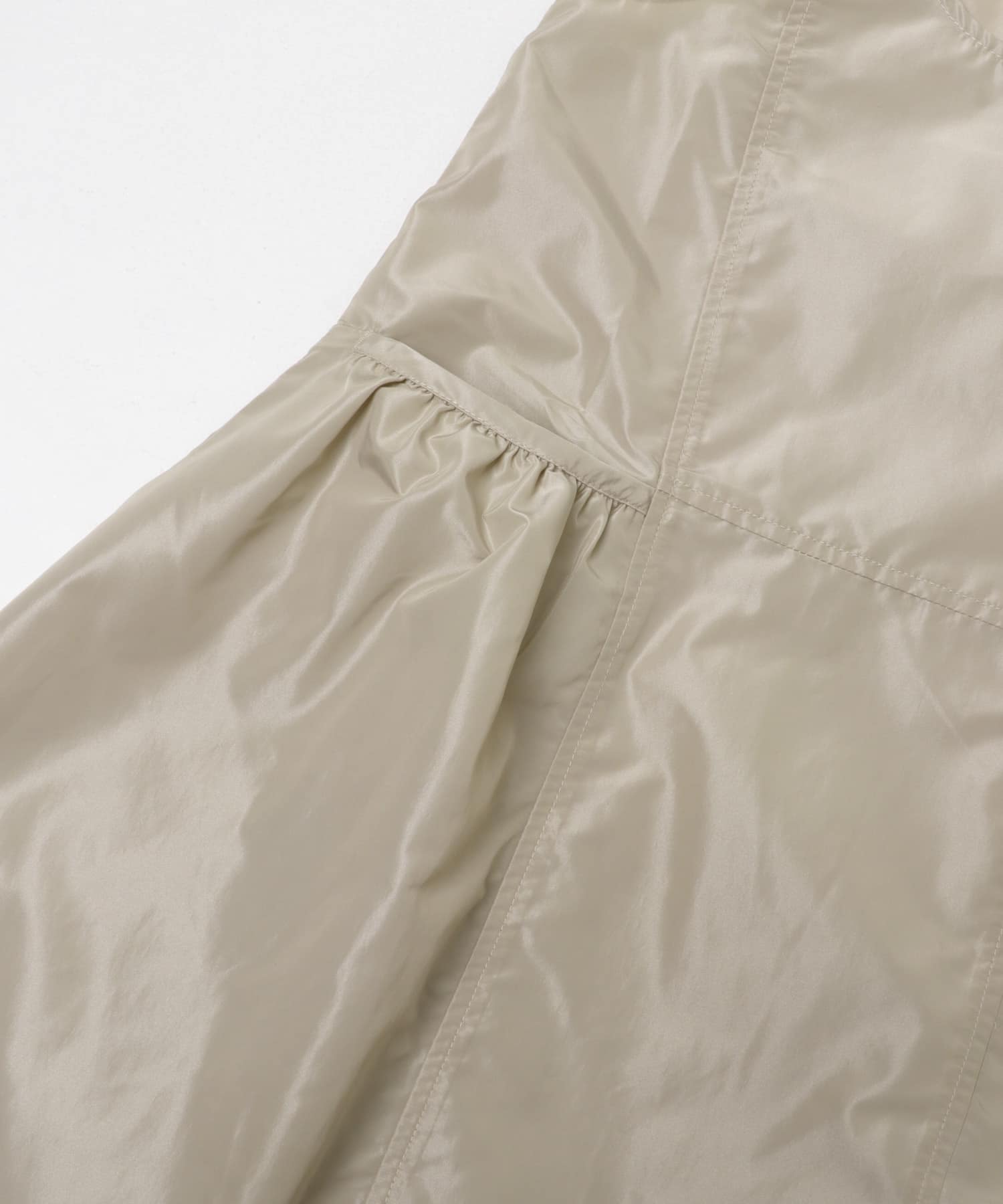 『150サイズあり』2WAYタフタバルーンワンピース(KIDS) BEIGE 105(100-110)