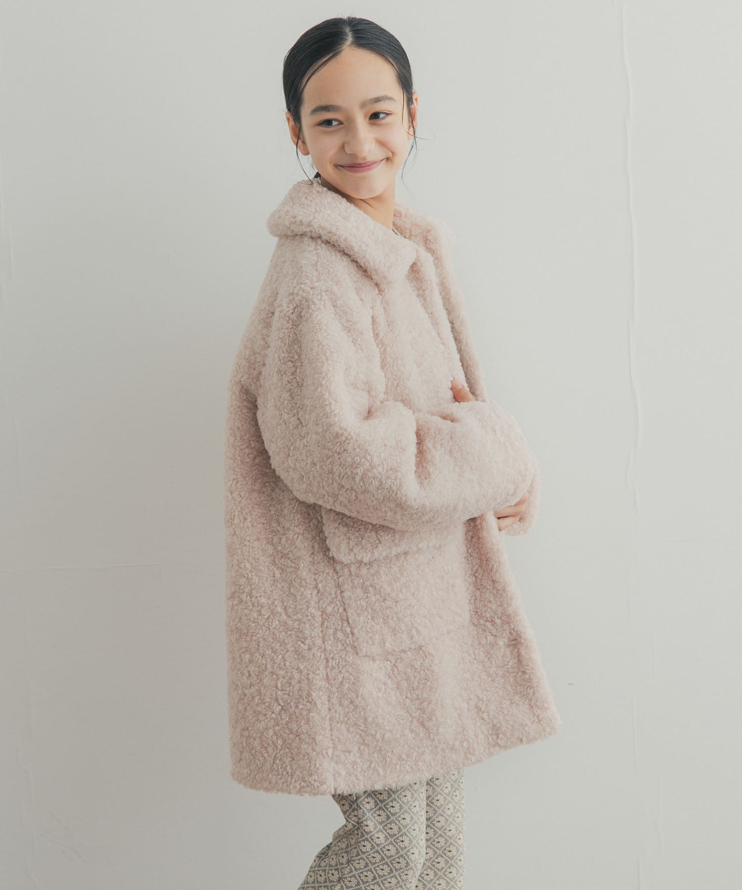 150サイズ』ボアコート(KIDS)(150(145-155) IVORY): キッズ｜URBAN