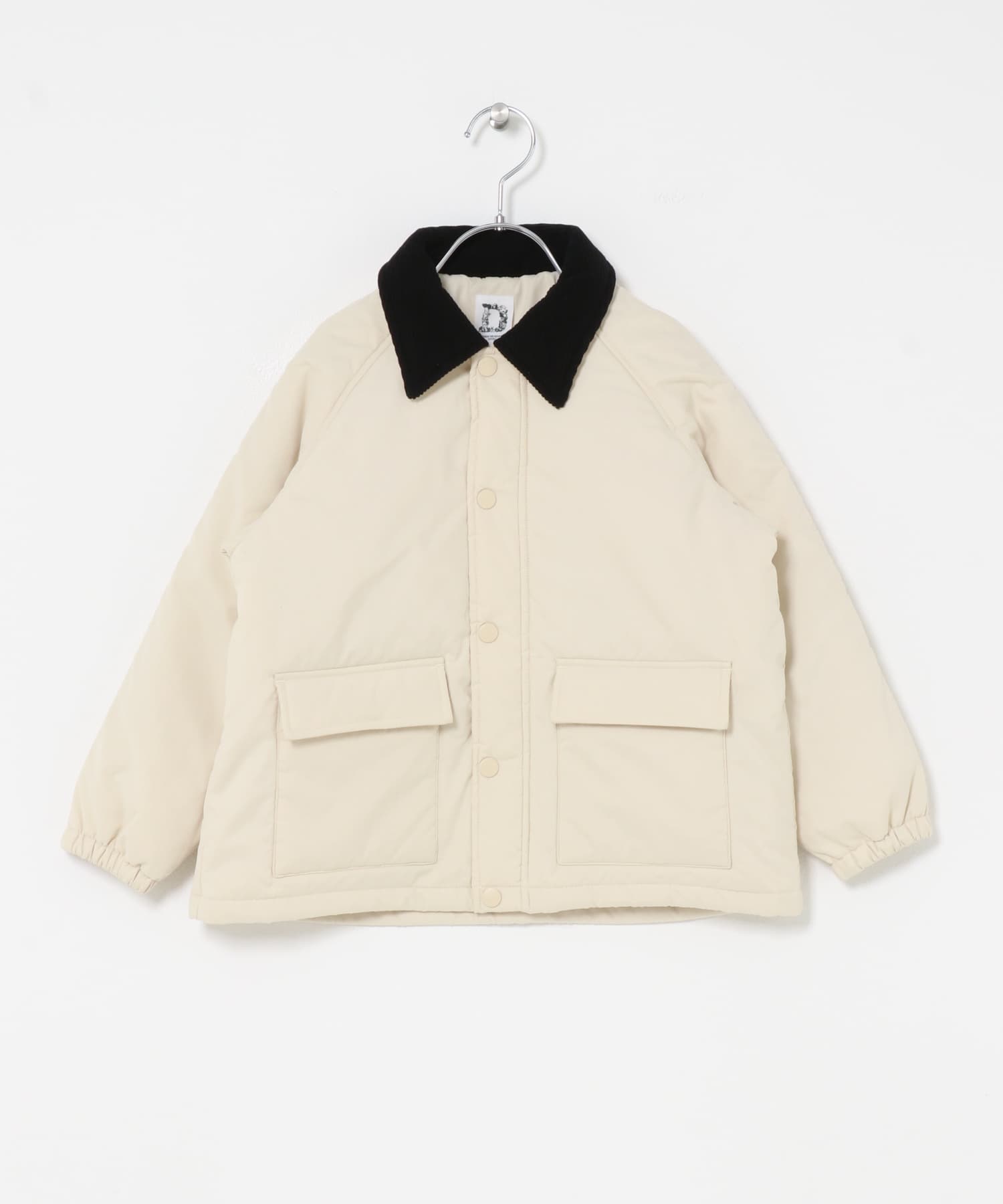 パデッドコーチジャケット(KIDS) IVORY 120(115-125)