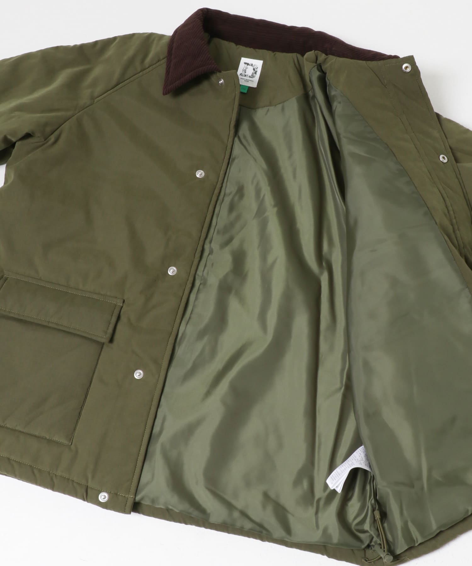 『150サイズ』パデッドコーチジャケット(KIDS) KHAKI 150(145-155)