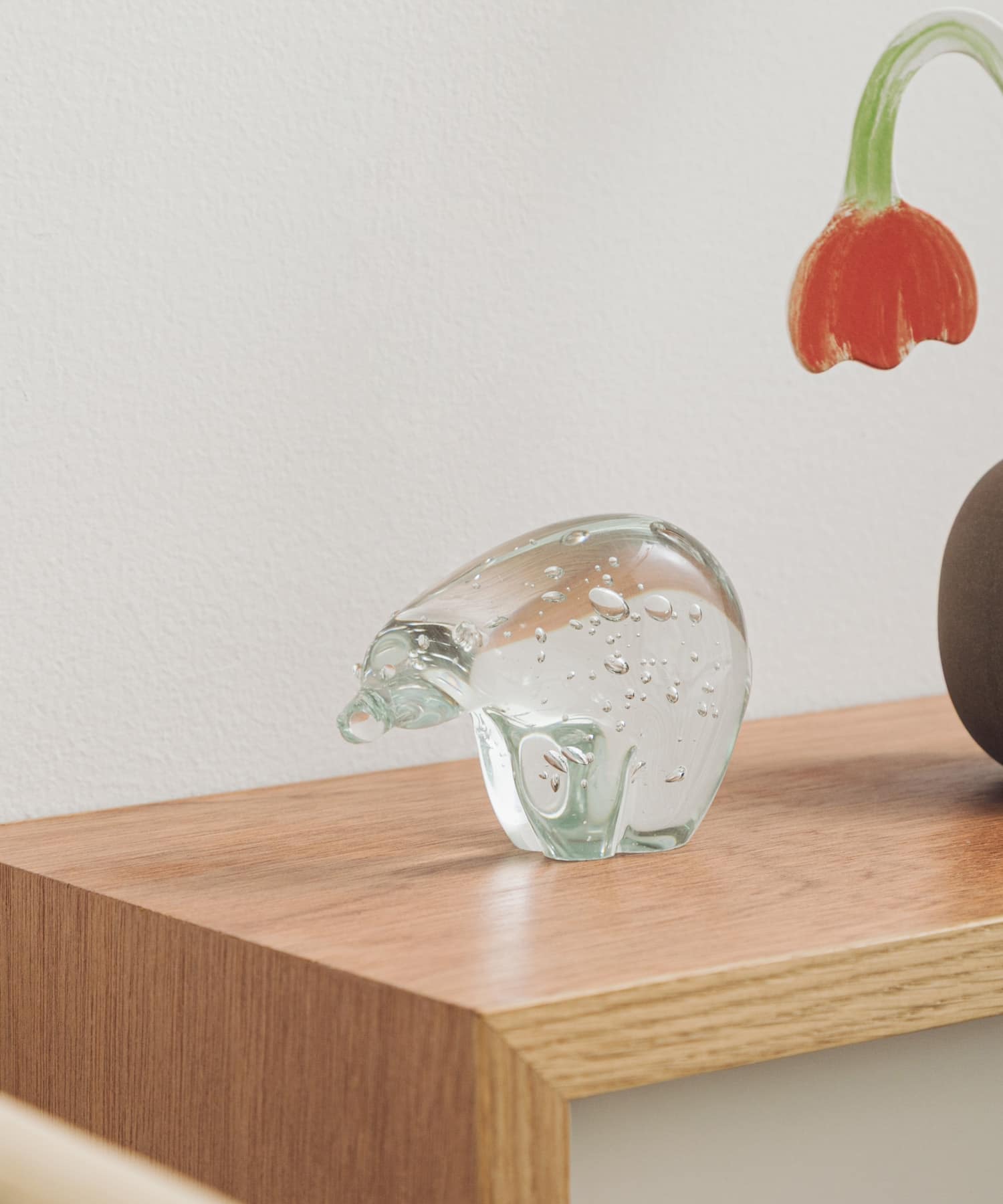 DETAIL　GLASS OBJET Polar Bear S
