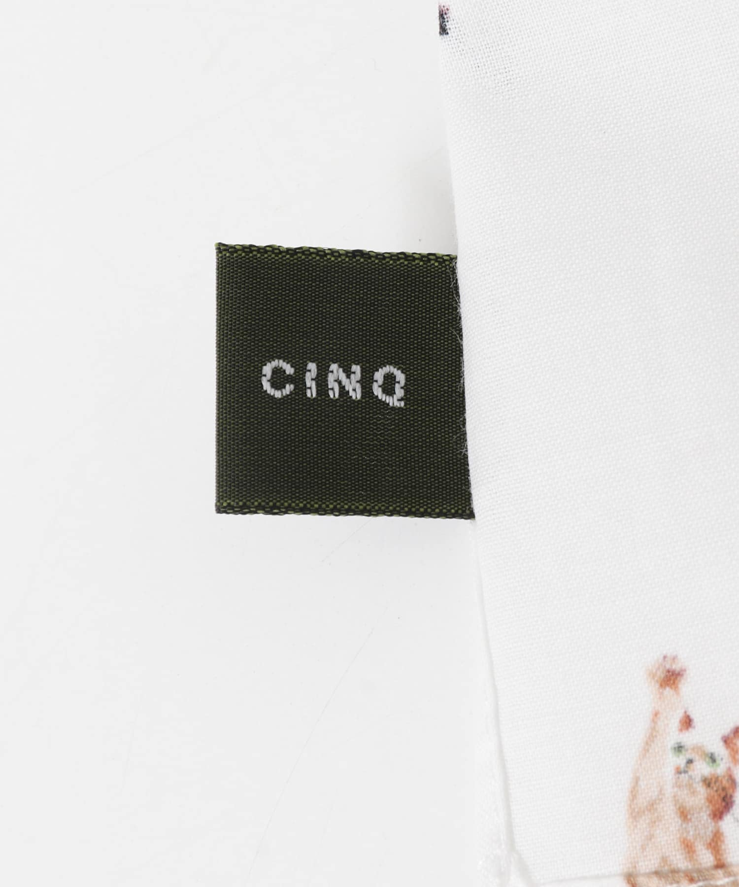 CINQ　CINQハンカチ ネコ ネコ -