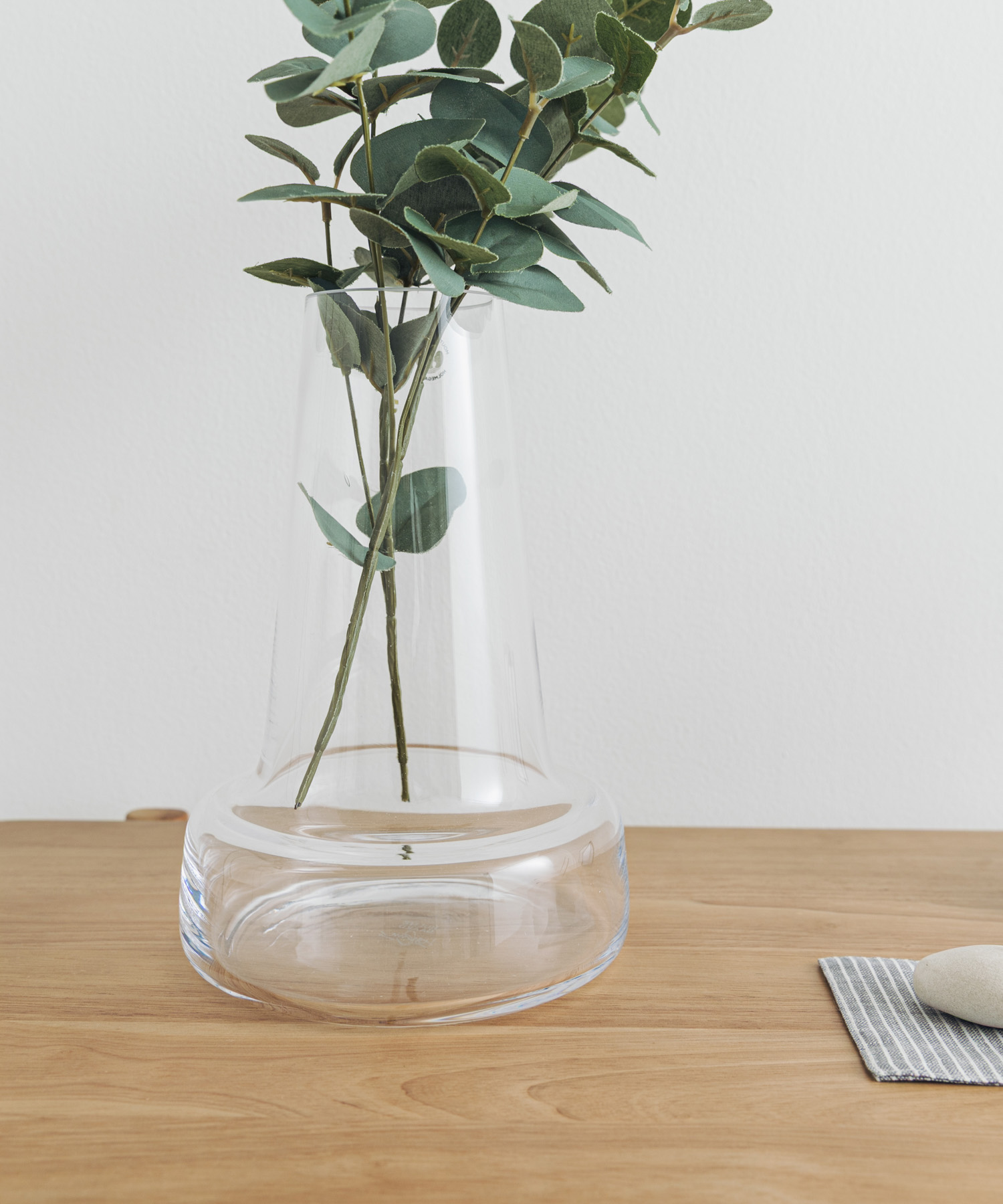 HOLMEGAARD　Flora vase H24cm long neck