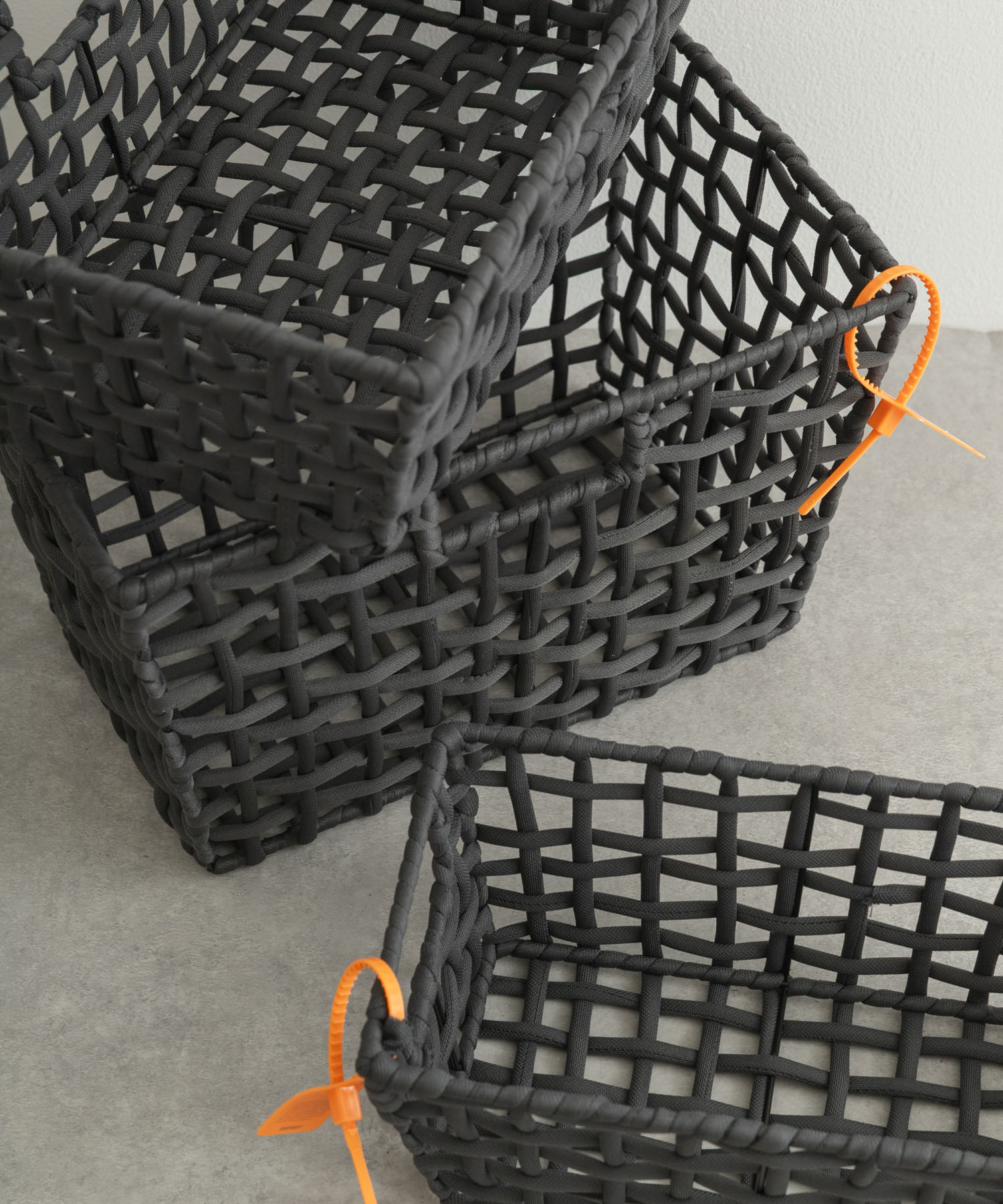 BRID　ROUGH KNIT BASKET SLIM S GY S