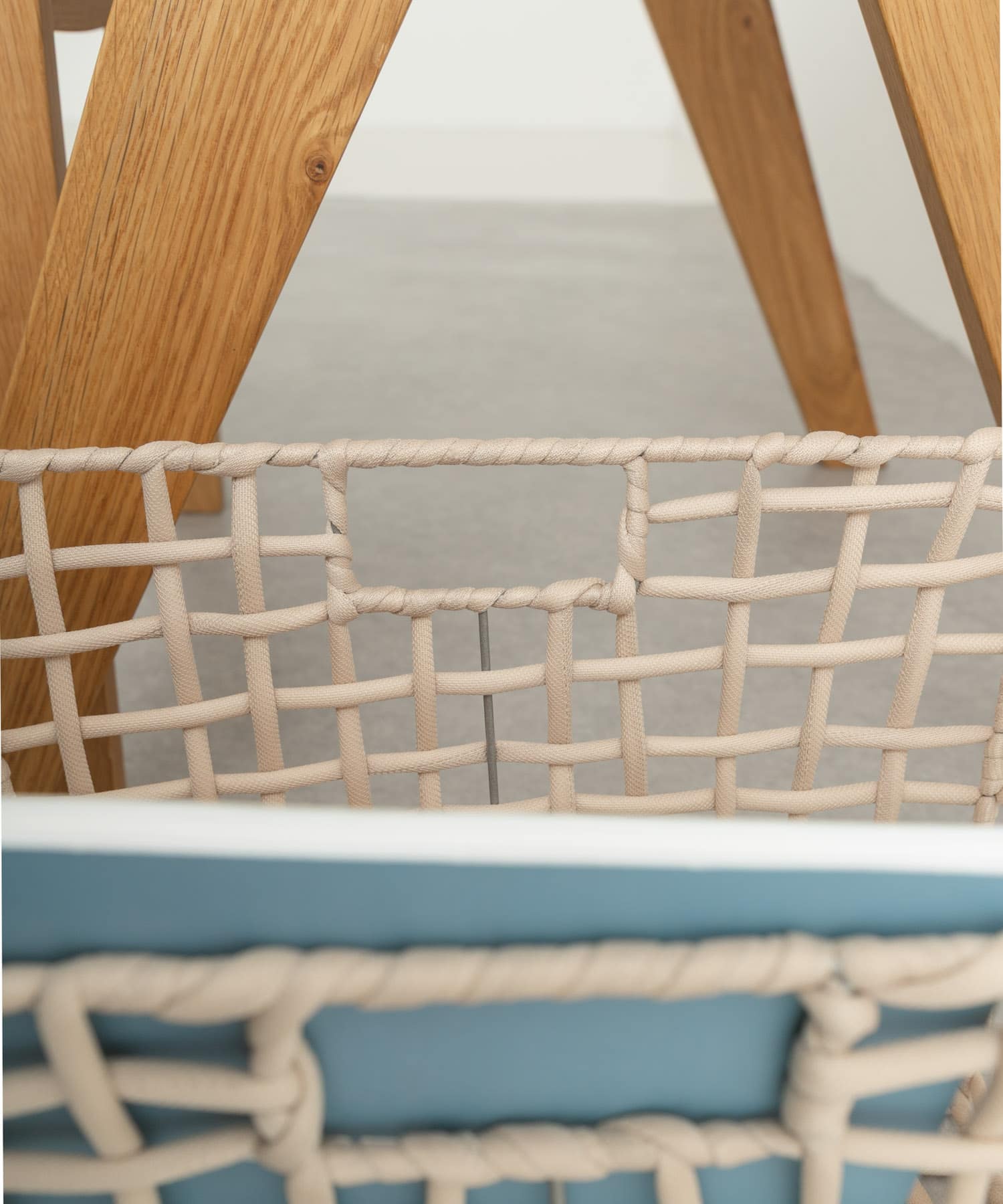 BRID　ROUGH KNIT BASKET WIDE L BE L
