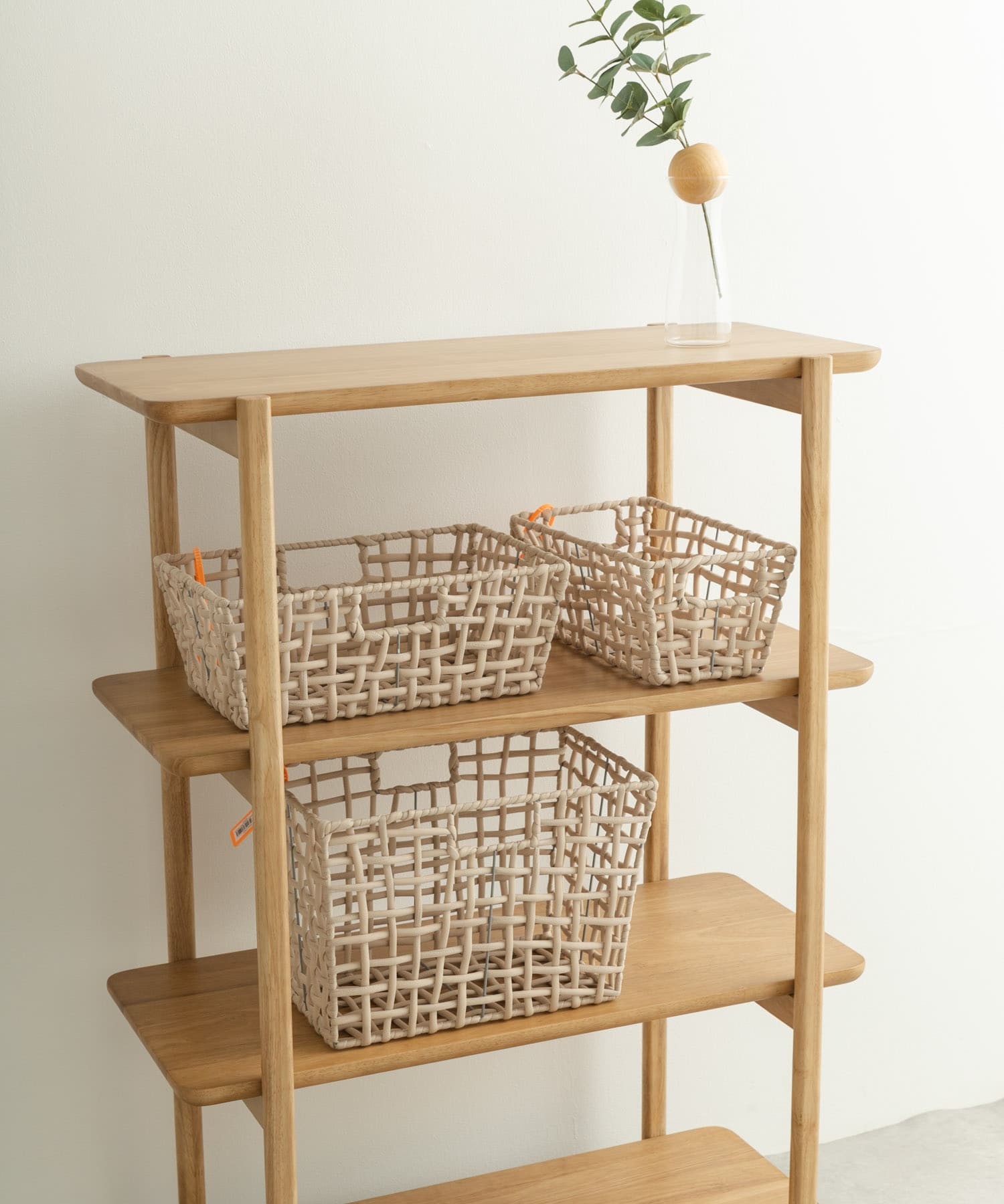 BRID　ROUGH KNIT BASKET WIDE L BE L