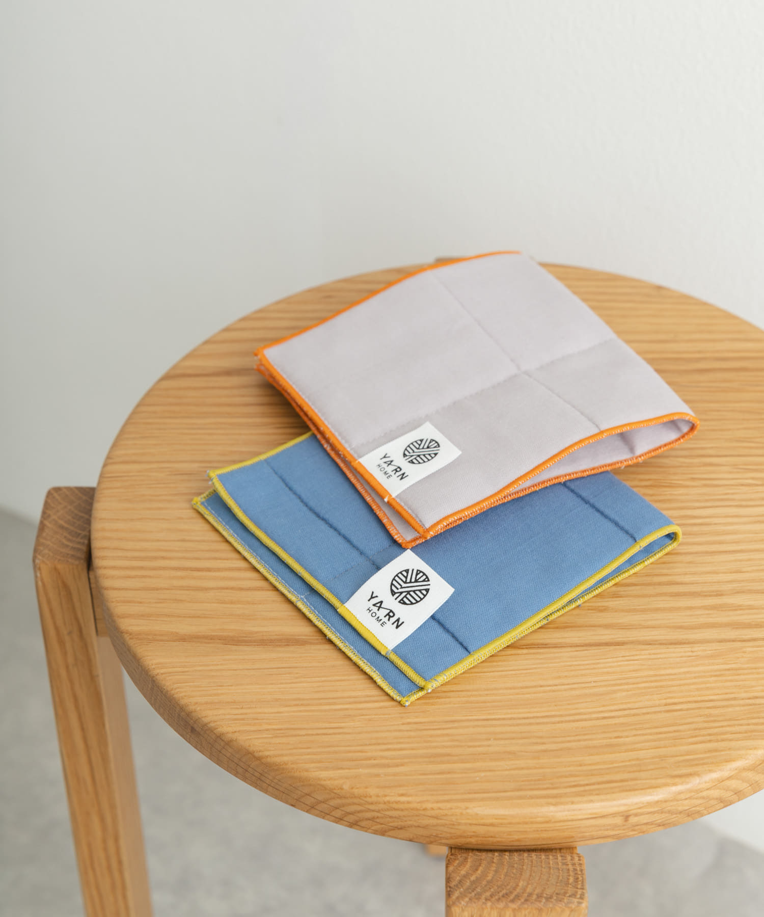 YARN HOME　UKIHA ハンカチ ハーフ Drizzle -