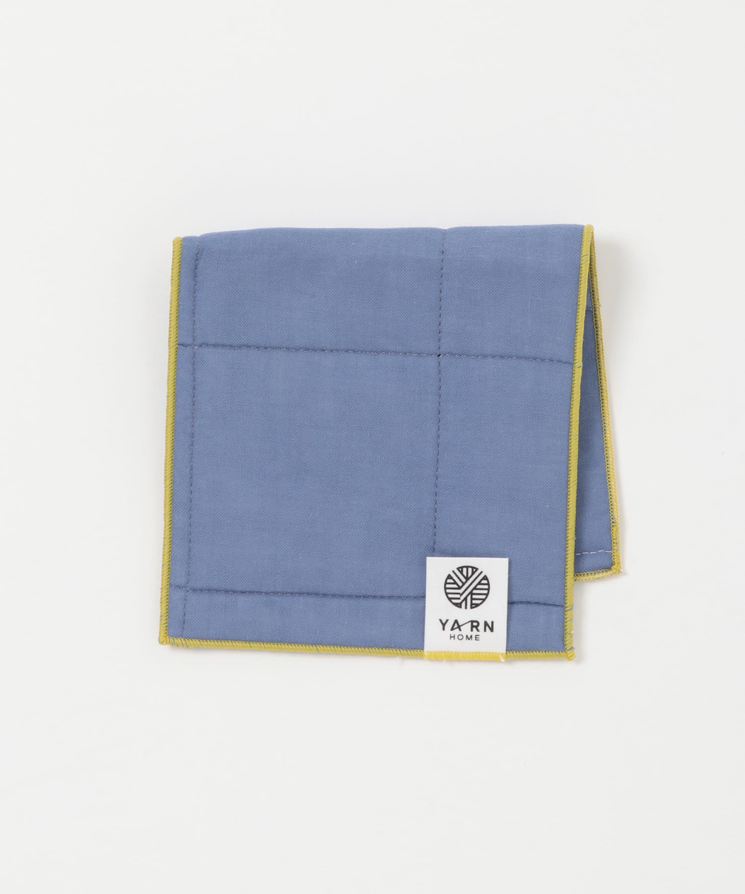 YARN HOME　UKIHA ハンカチ ハーフ Indigo -