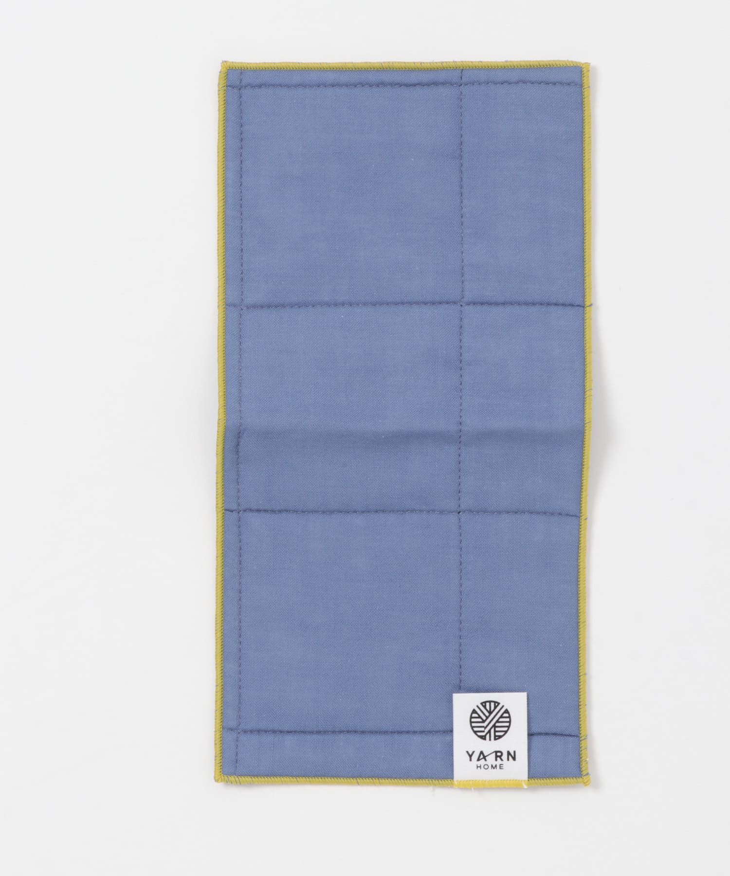 YARN HOME　UKIHA ハンカチ ハーフ Indigo -
