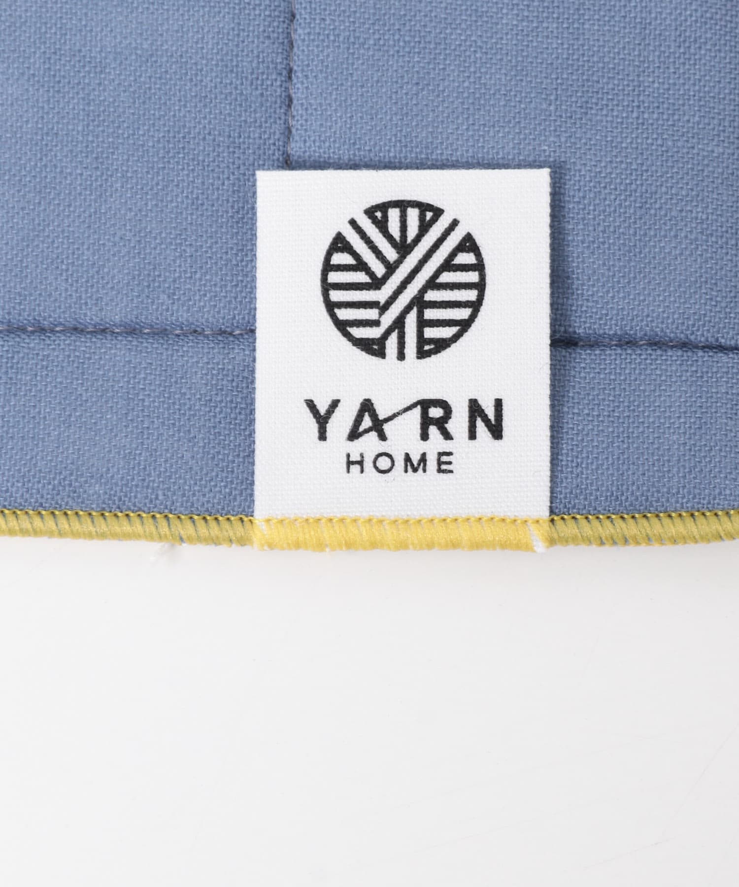 YARN HOME　UKIHA ハンカチ ハーフ Indigo -
