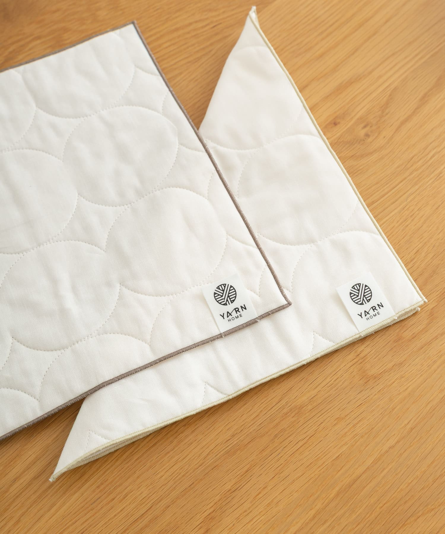 YARN HOME　ハンカチ Mocha -