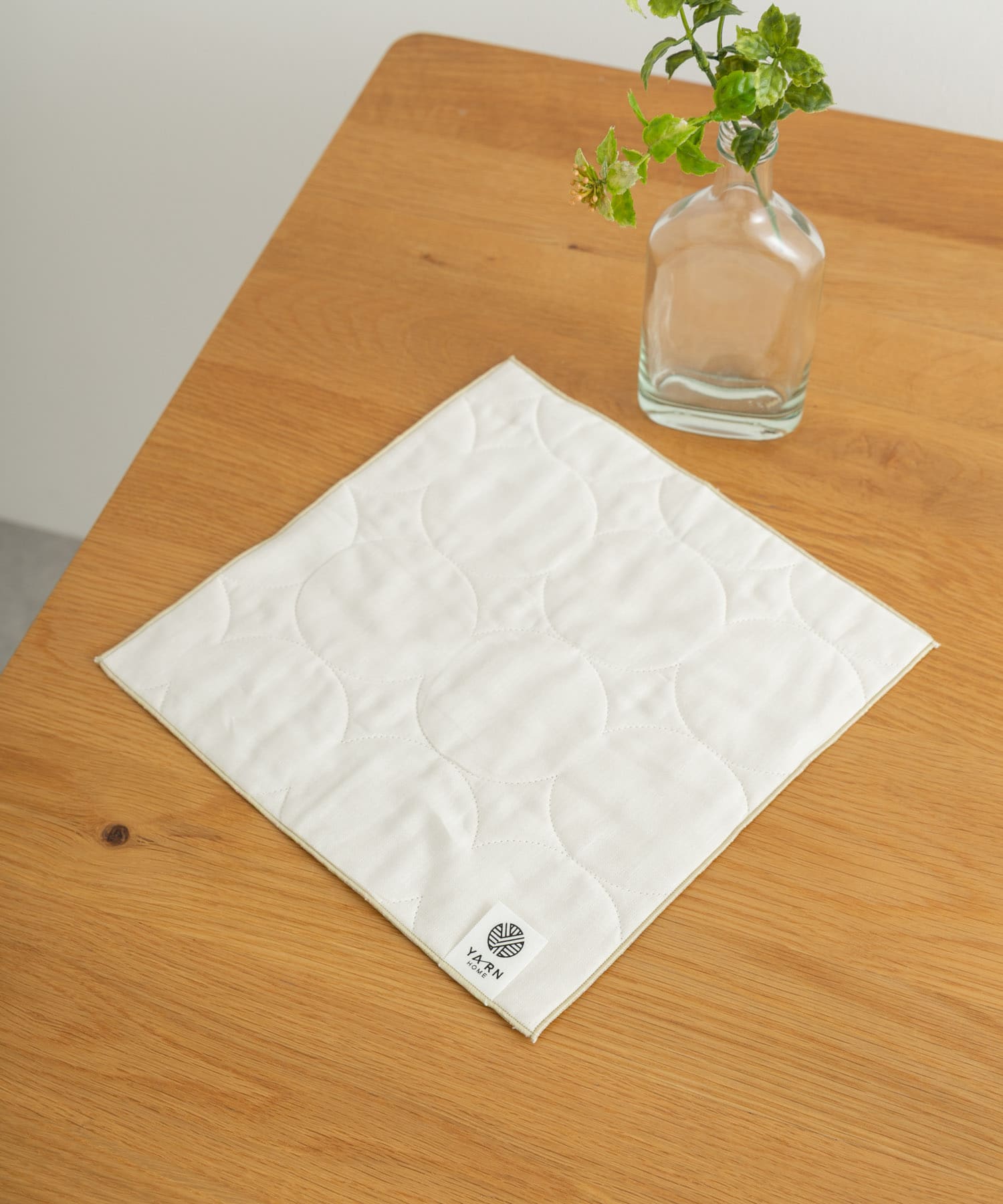 YARN HOME　ハンカチ Tea -