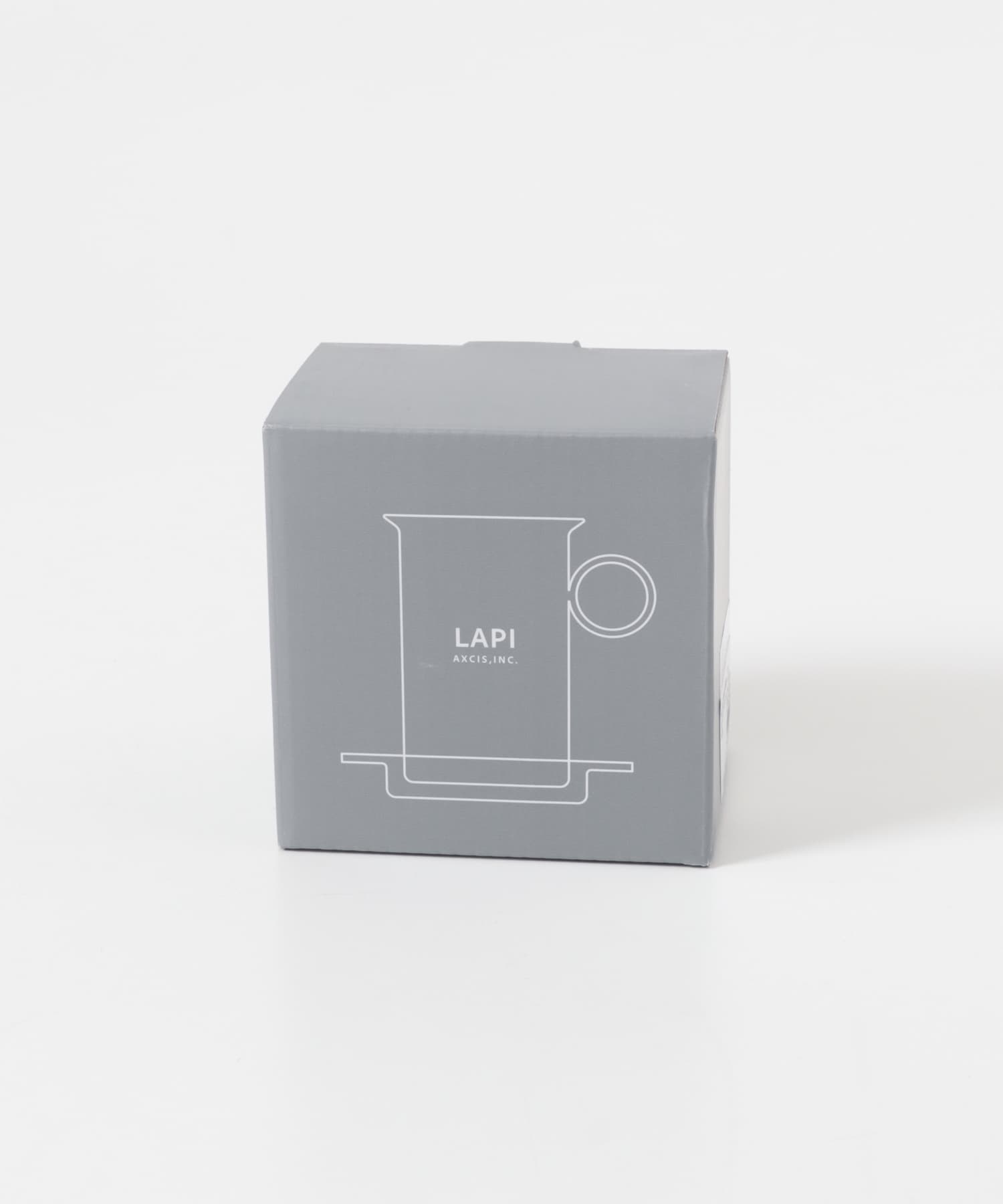 AXCIS　LAPI カップ＆ソーサー トール クリア -