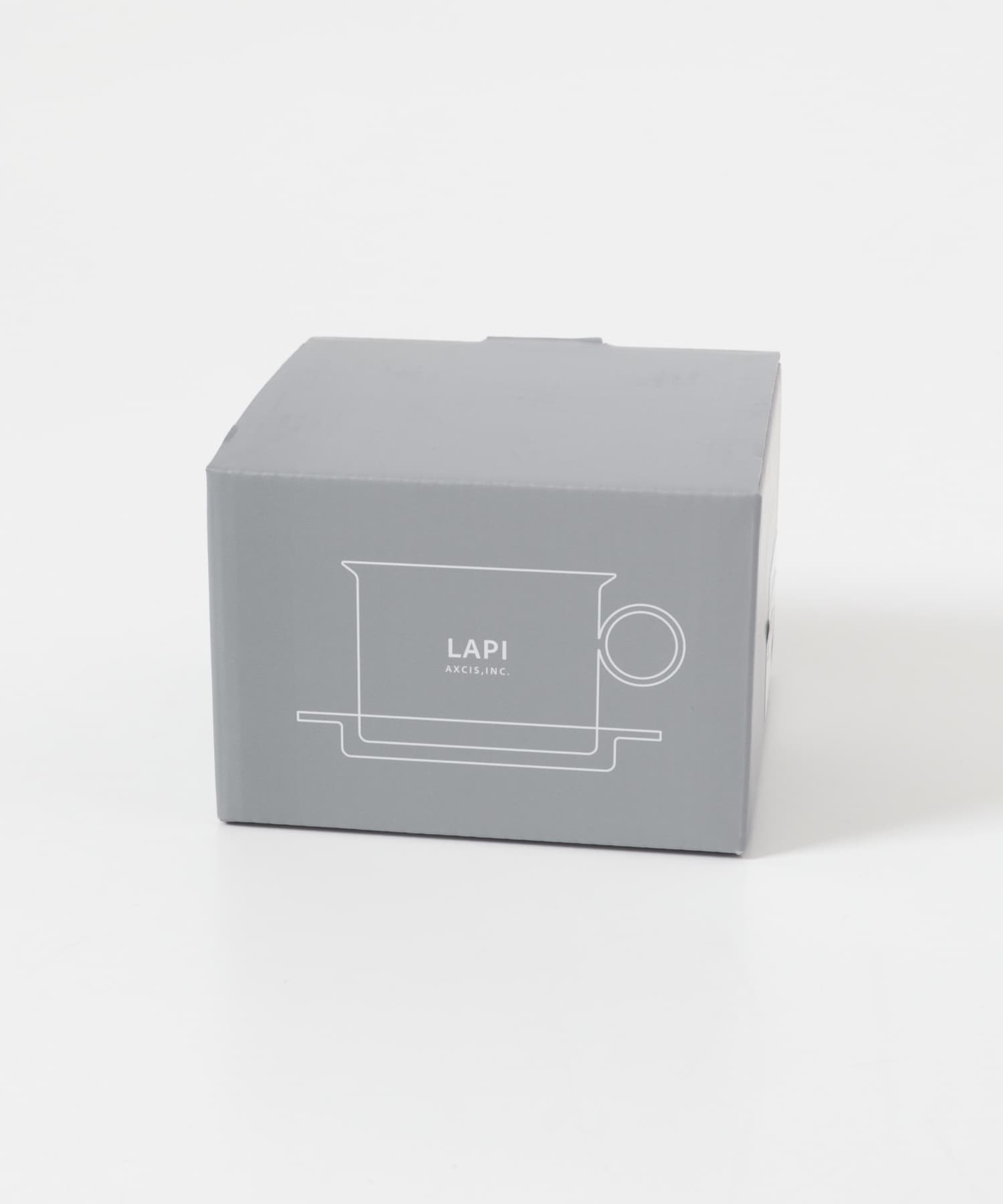 AXCIS　LAPI カップ＆ソーサー ワイド クリア -