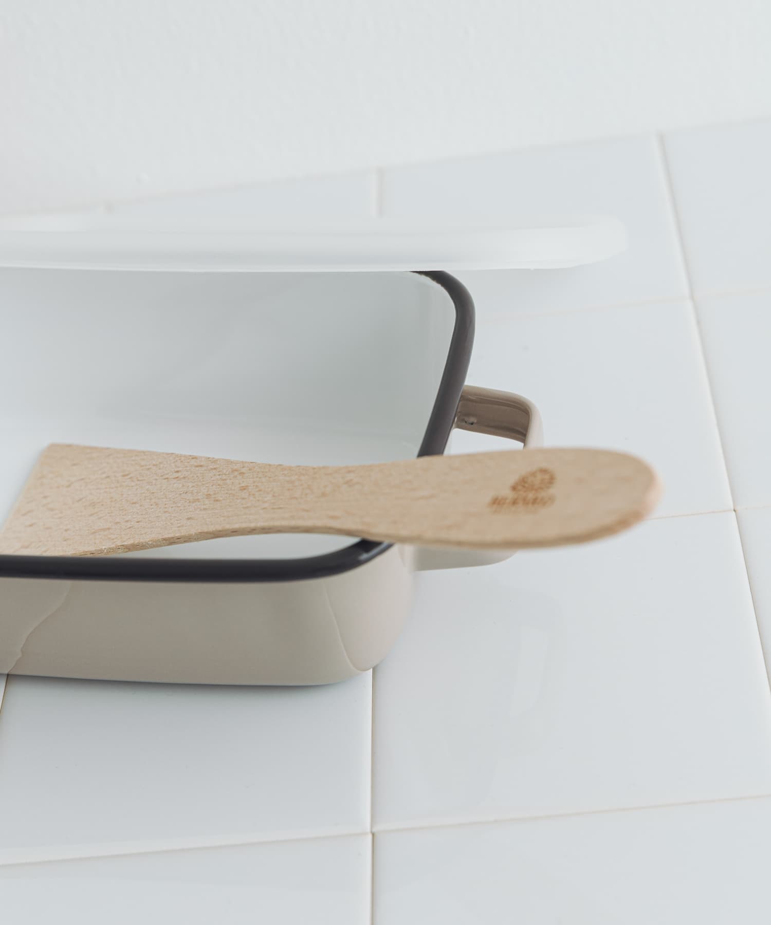 365methods　ホーローオーブンディッシュ レクタングル カフェオレ -