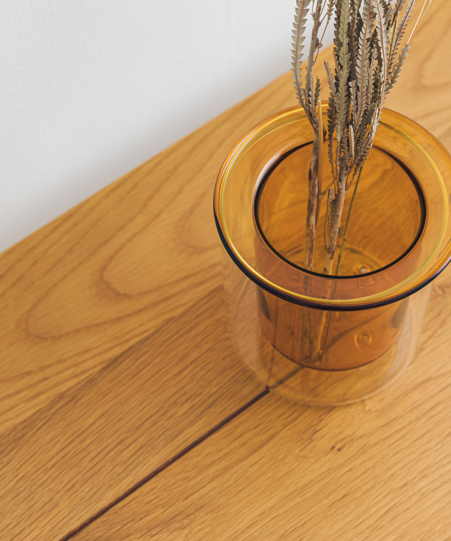 AXCIS　PINO ガラスプランター アンバー