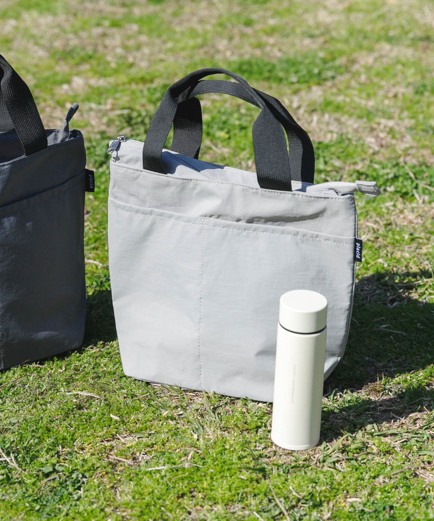 EL COMMUN　PLACID 保冷ランチトート Ash Gray -