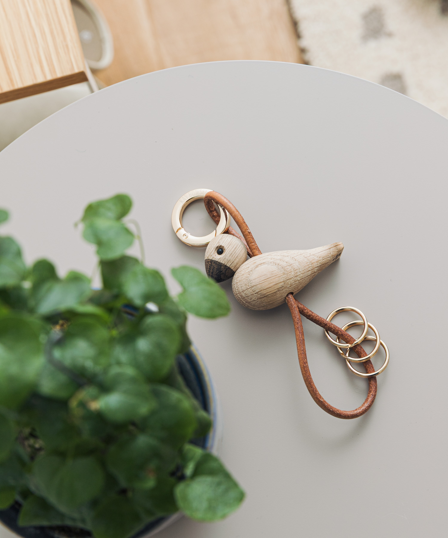 KAY BOJESEN DENMARK　キーチェーン Bird gold
