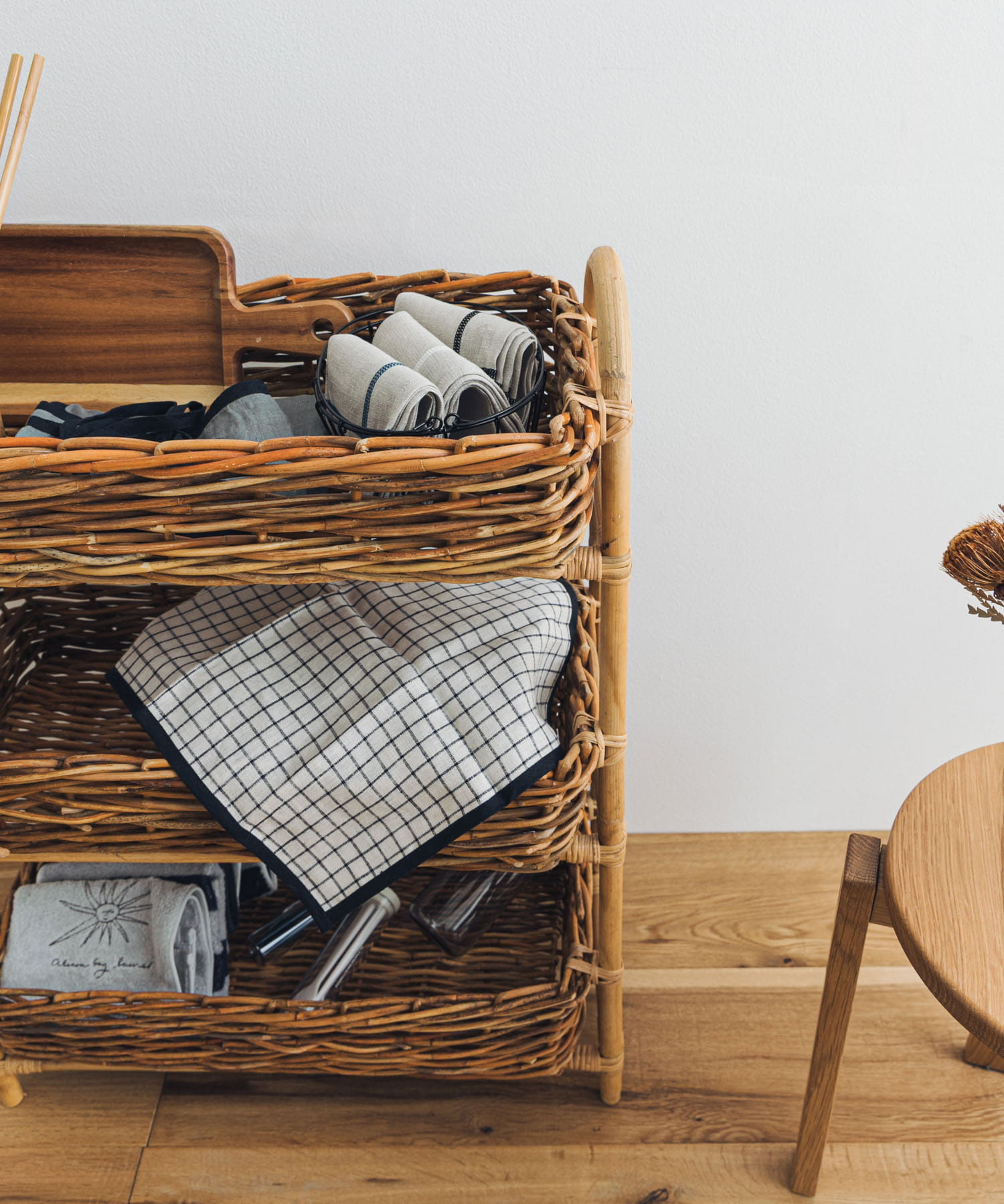 『WEB限定』THE AROROG　アラログ レクト3段バスケット － -