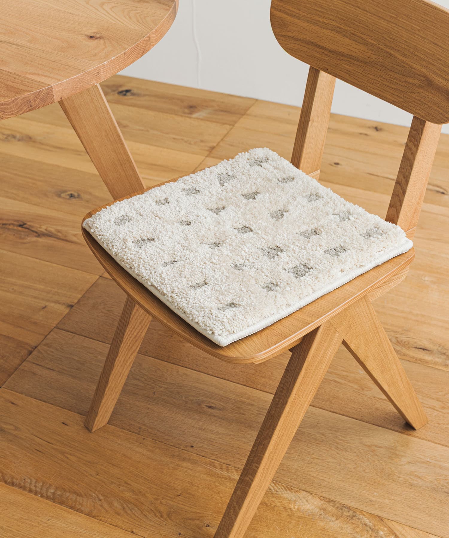ブロックチェアマット 35×35