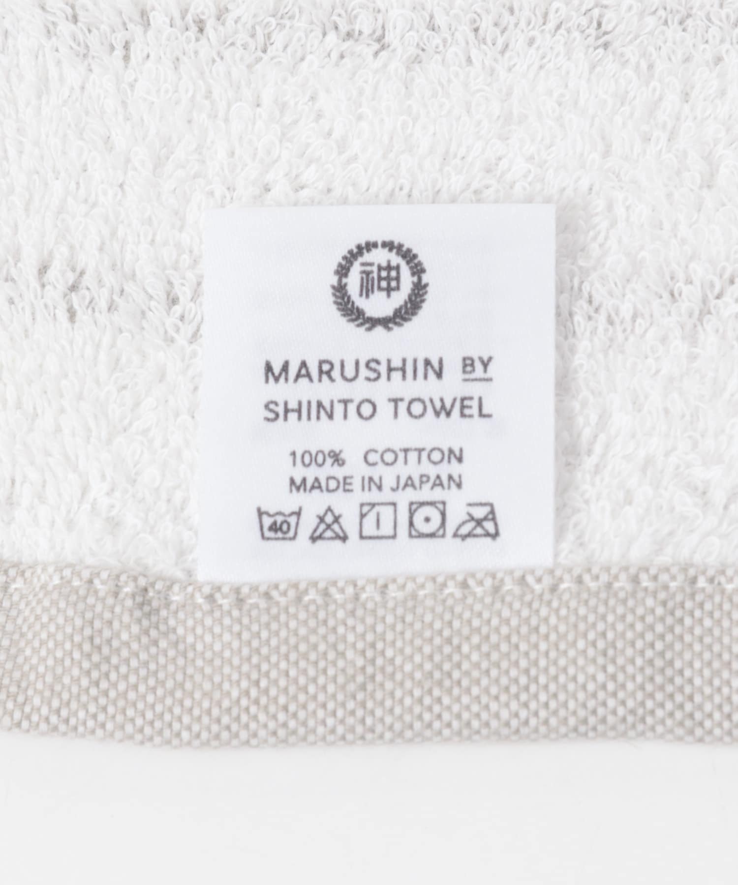 DOORS LIVING PRODUCTS ガーゼパイル ハンドタオル(- ウォームグレー