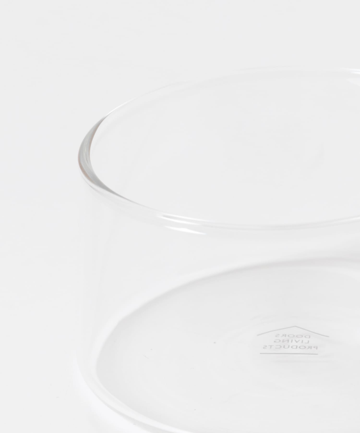 『別注』a.depeche×DOORS LIVING PRODUCTS　noon cup クリア -