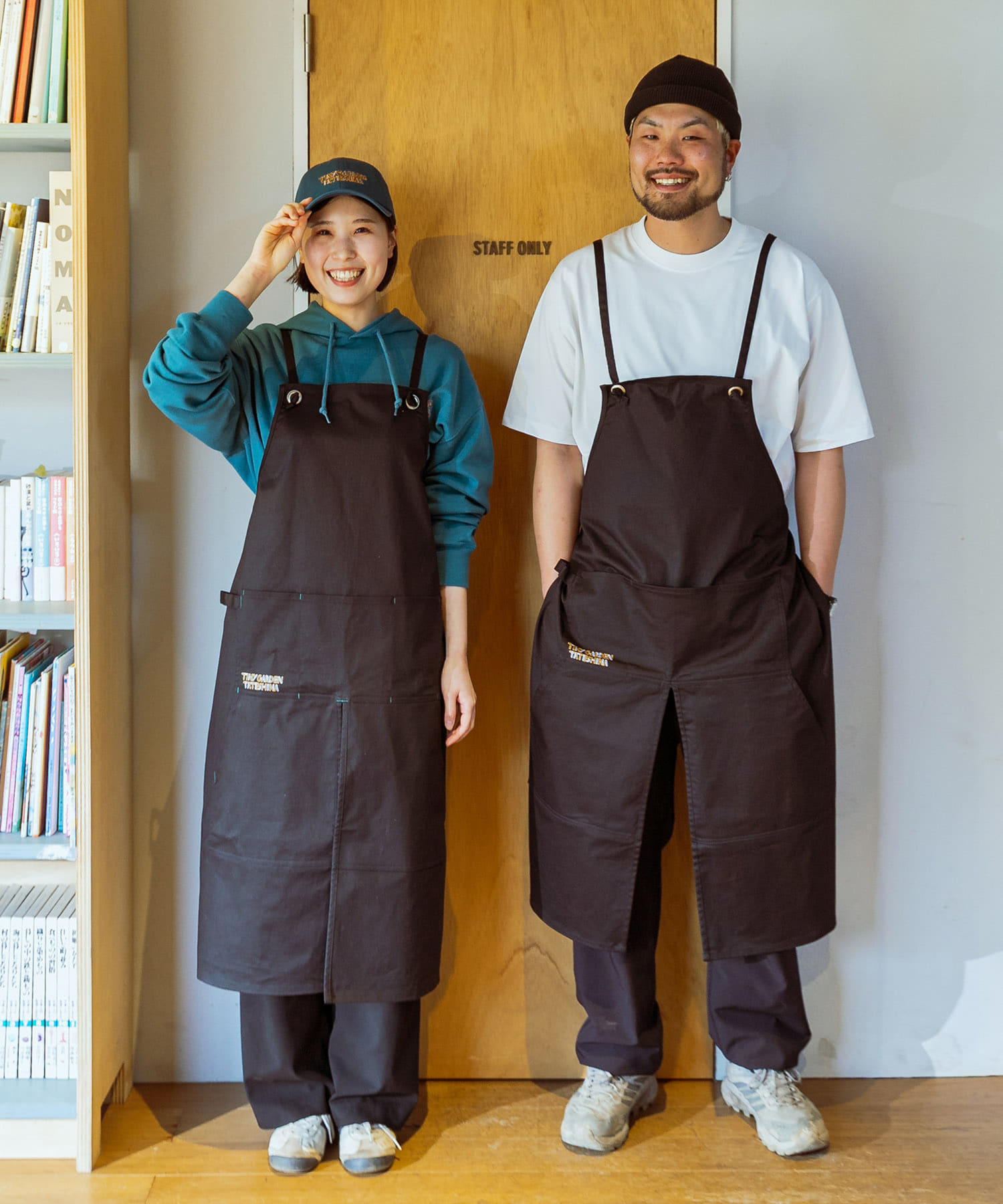 TGT 撥水エプロン BLACK -