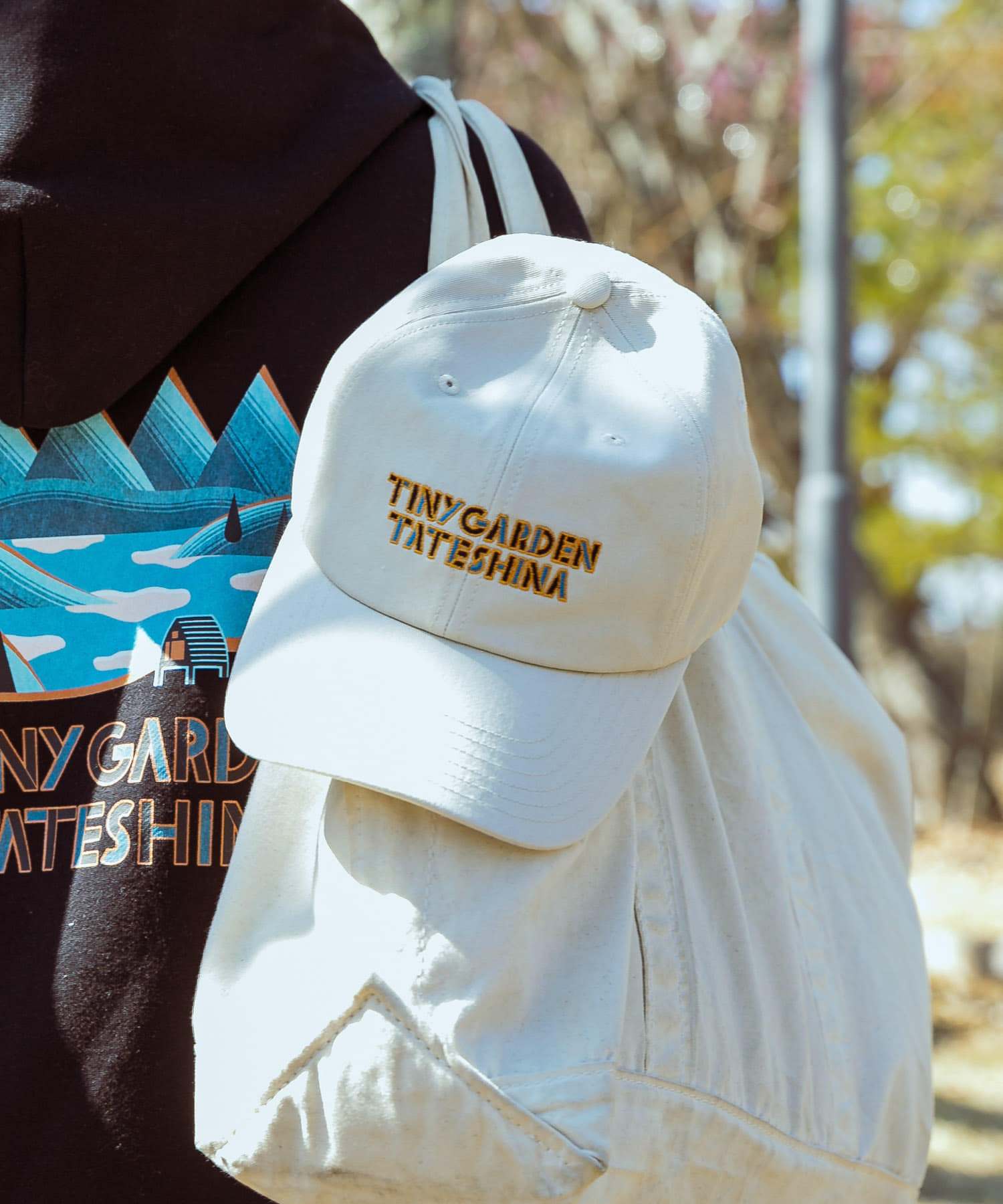 TGT ロゴCAP GREIGE -
