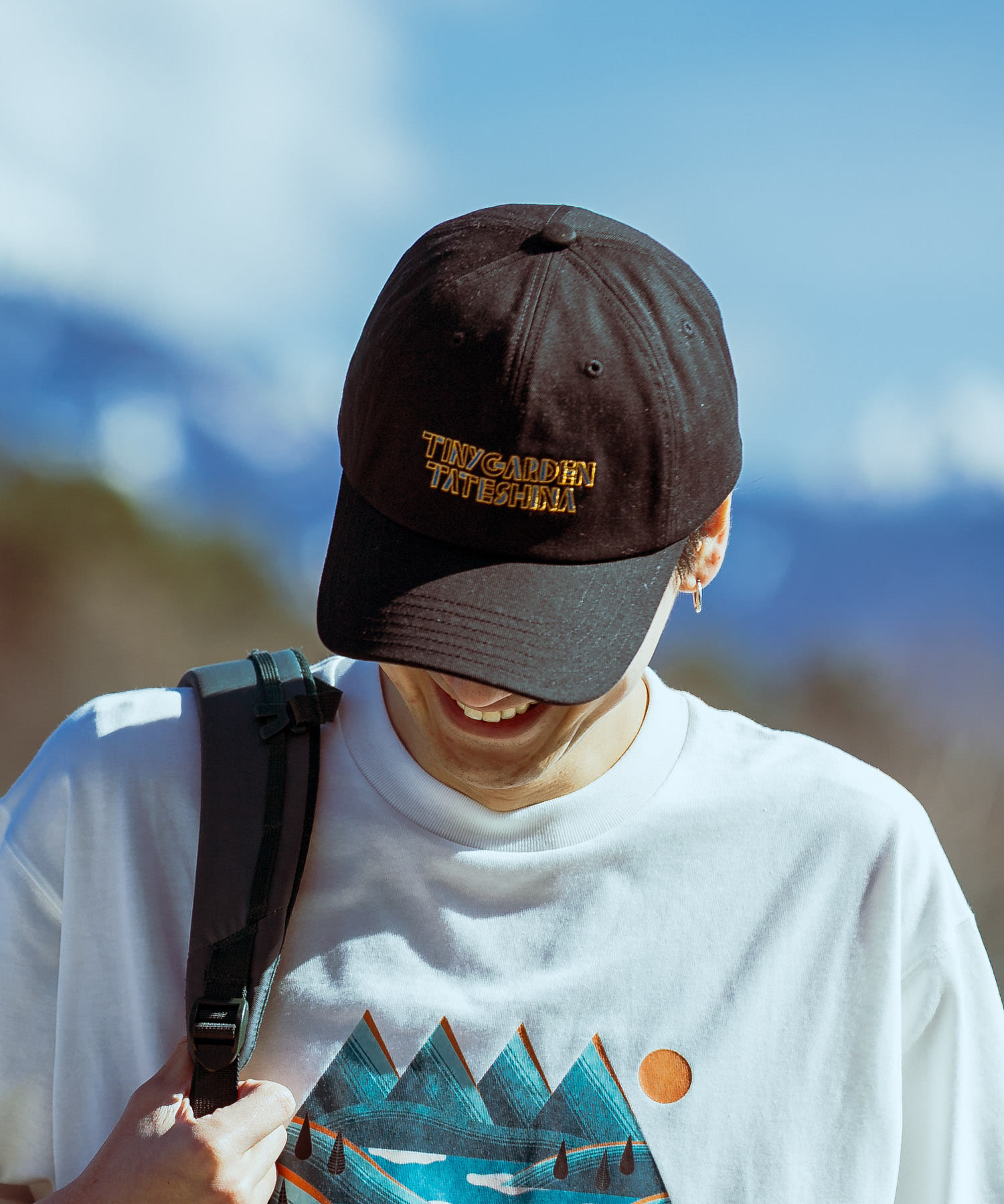 TGT ロゴCAP BLACK -