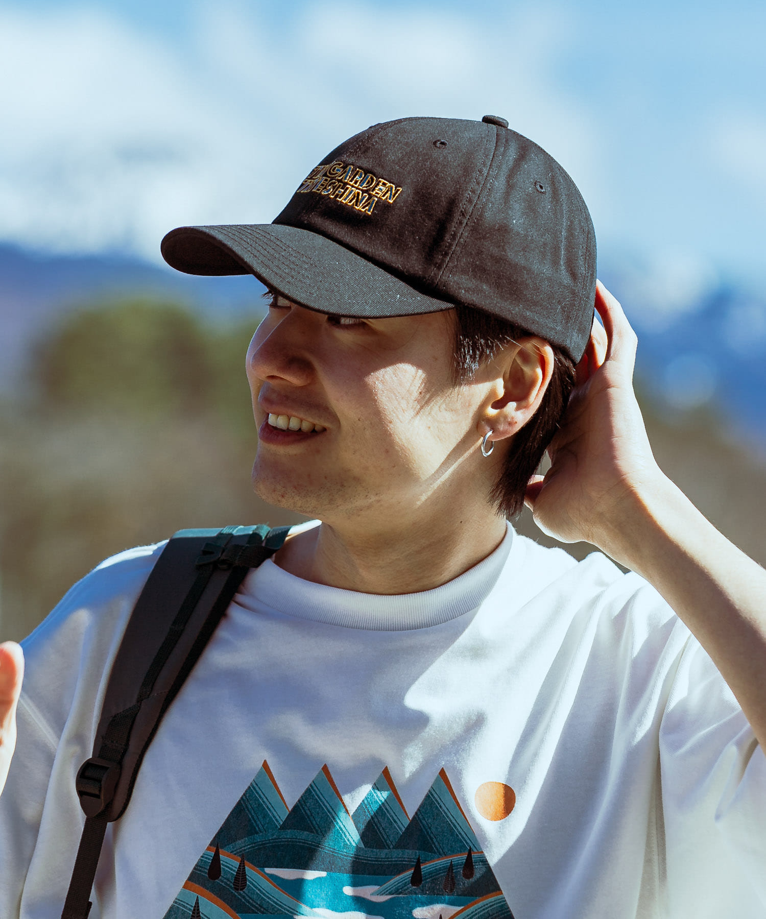 TGT ロゴCAP BLACK -