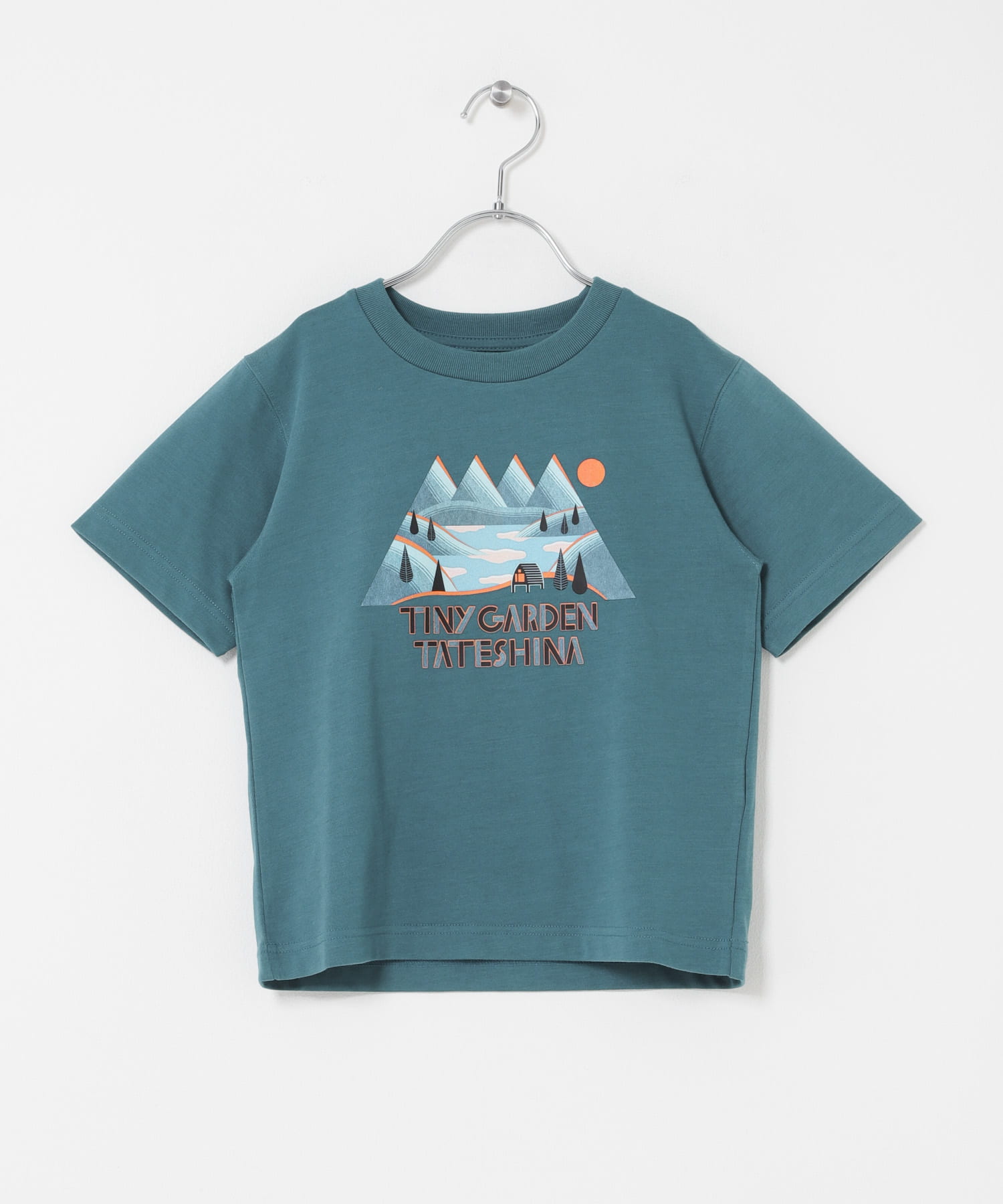 TGT イラストプリント Tシャツ(KIDS) GREEN 120