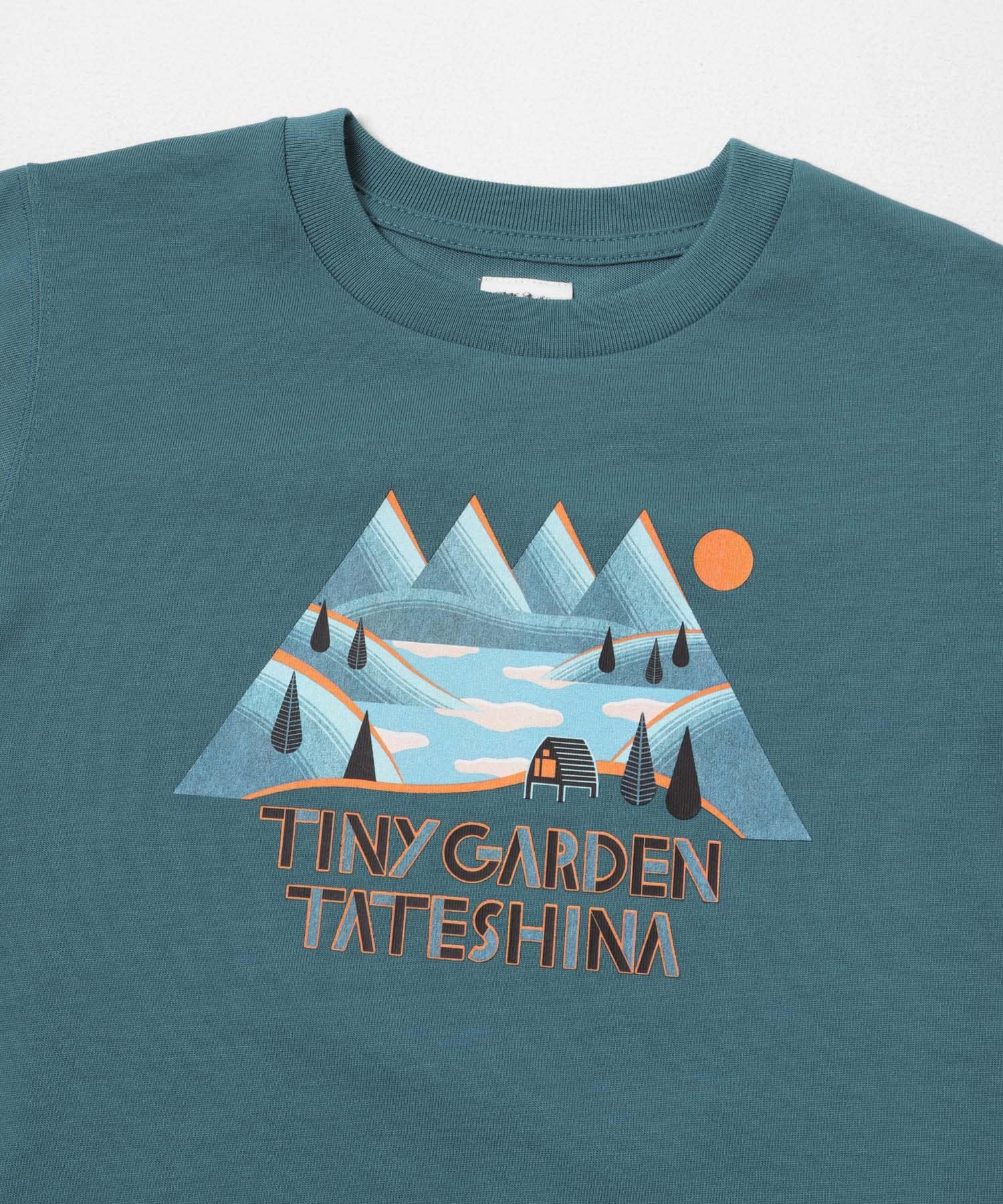 TGT イラストプリント Tシャツ(KIDS) GREEN 120