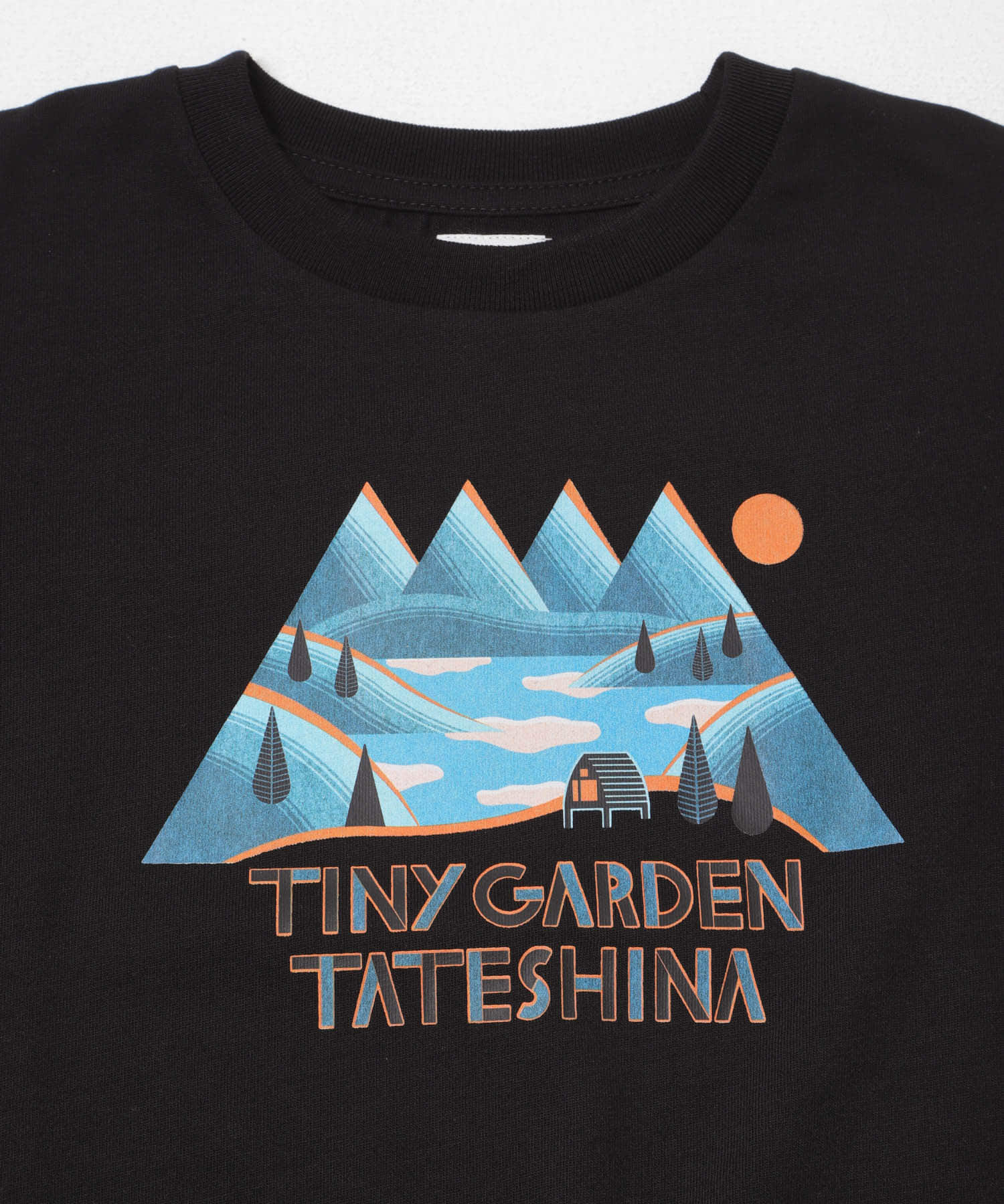 TGT イラストプリント Tシャツ(KIDS) BLACK 120