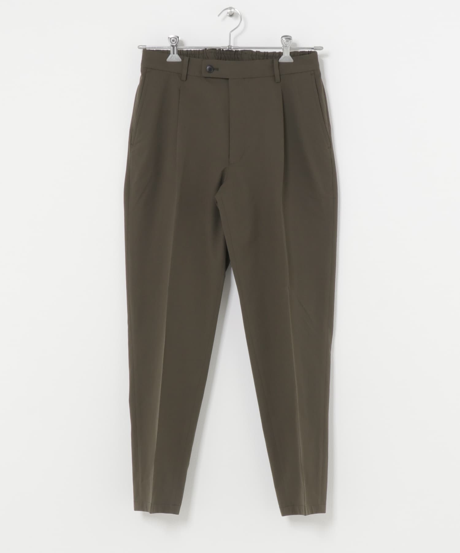 LIFE STYLE TAILOR　4WAYストレッチパンツ KHAKI BRN S