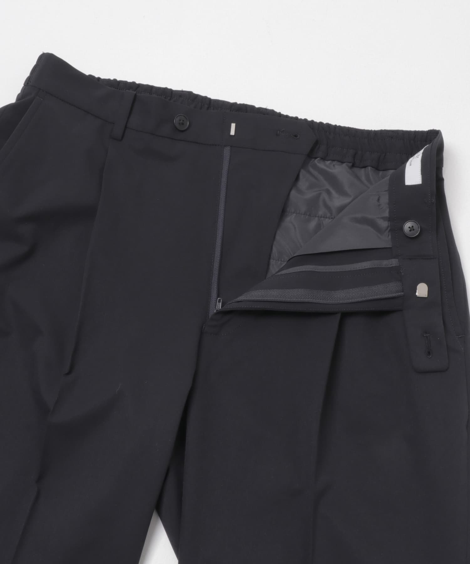 LIFE STYLE TAILOR　4WAYストレッチパンツ NAVY S