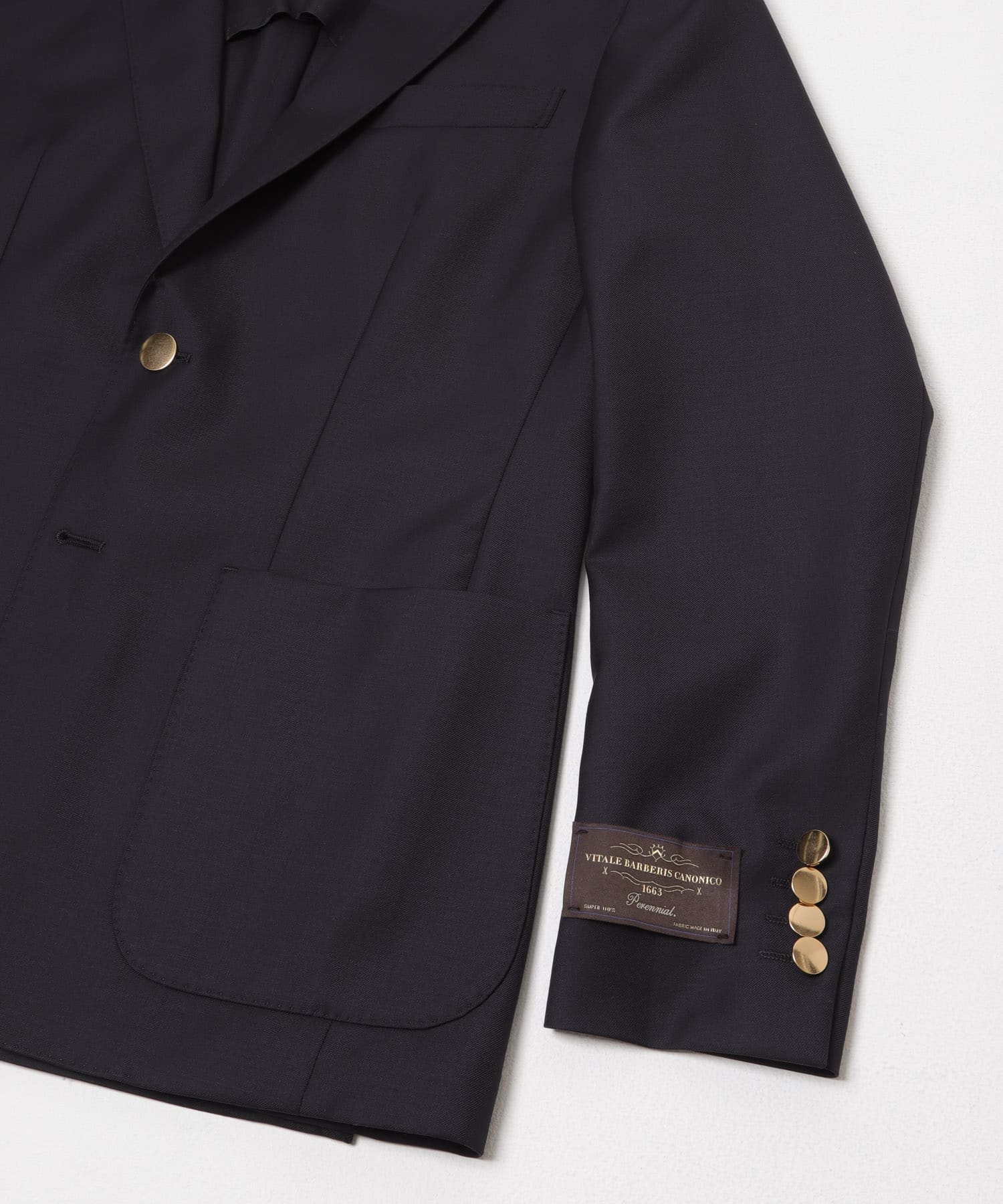 LIFE STYLE TAILOR　CANONICO ブレザー NAVY 44