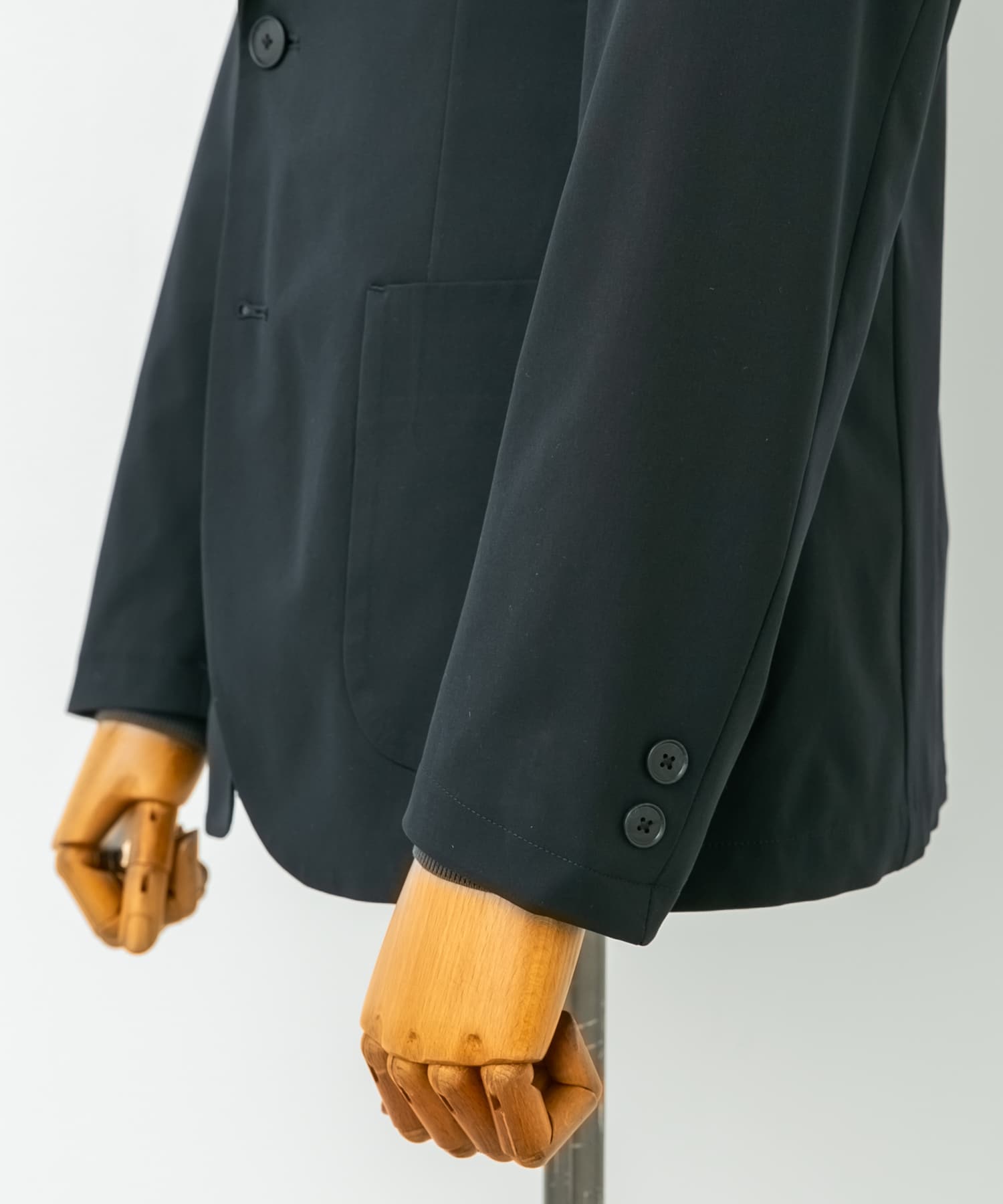 LIFE STYLE TAILOR　4WAYストレッチジャケット NAVY M