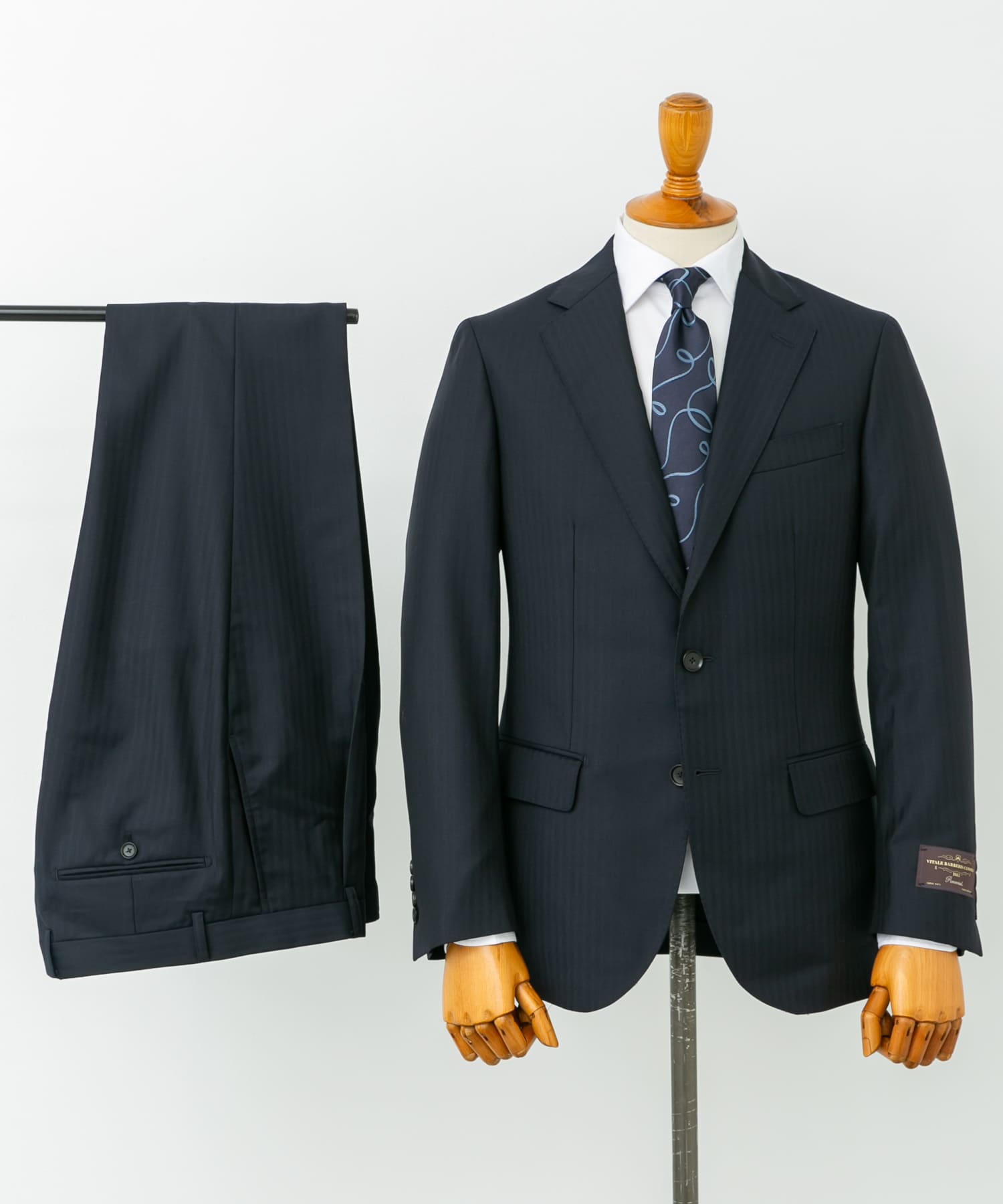 【アーバンリサーチLIFE STYLE TAILOR】CANONICOジャケット LIFE STYLE TAILOR CANONICO SUITS1(44 NAVY): ドレスライン｜URBAN