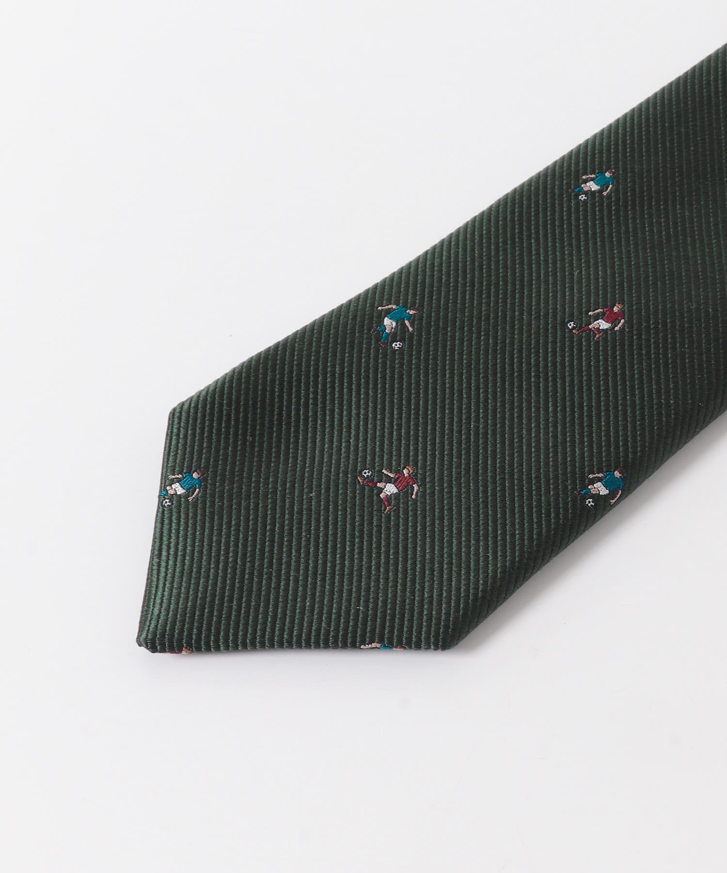LIFE STYLE TAILOR　フットボールモチーフタイ 02GREEN -