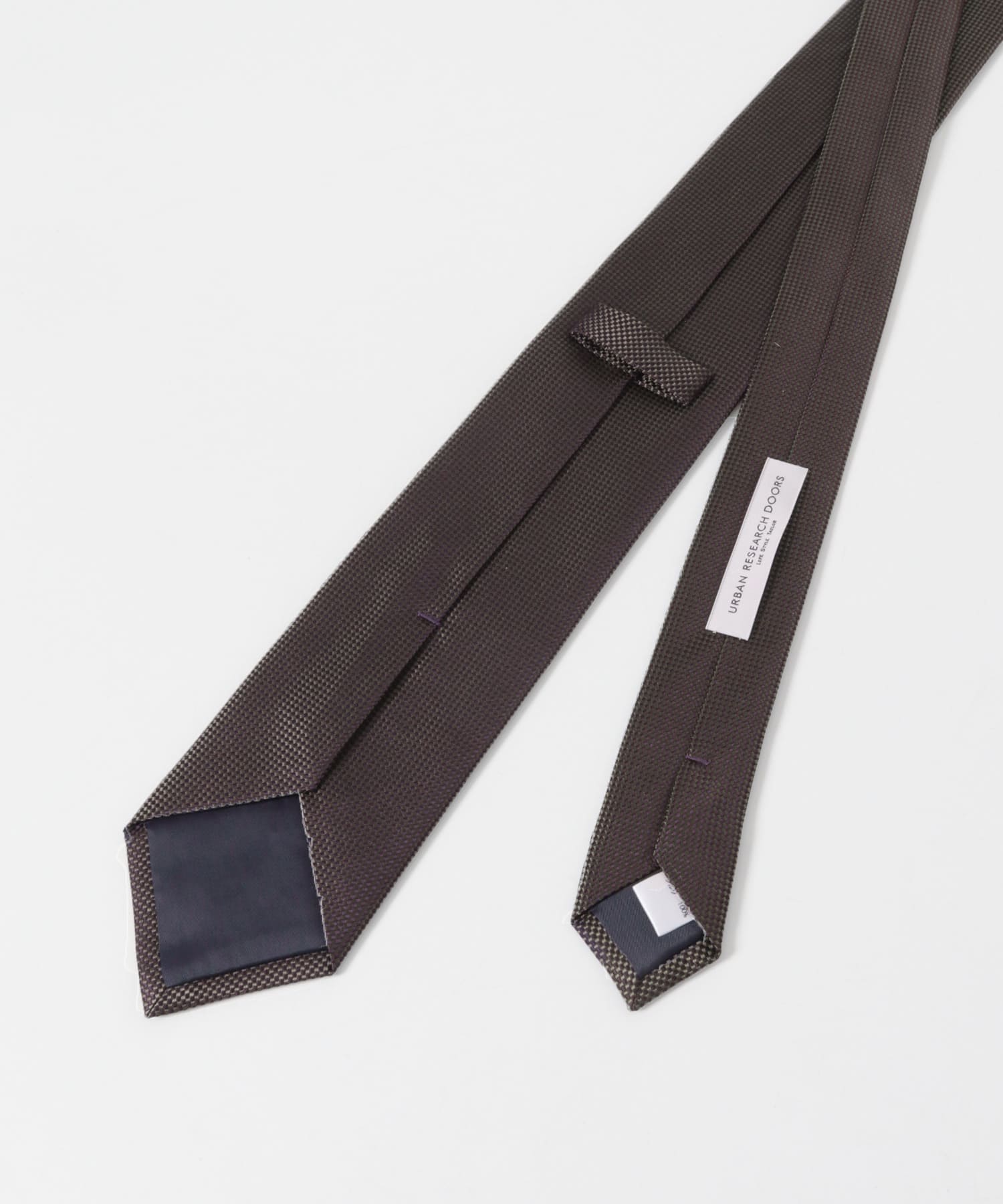 LIFE STYLE TAILOR　26SS国内タイ無地2 03BROWN -