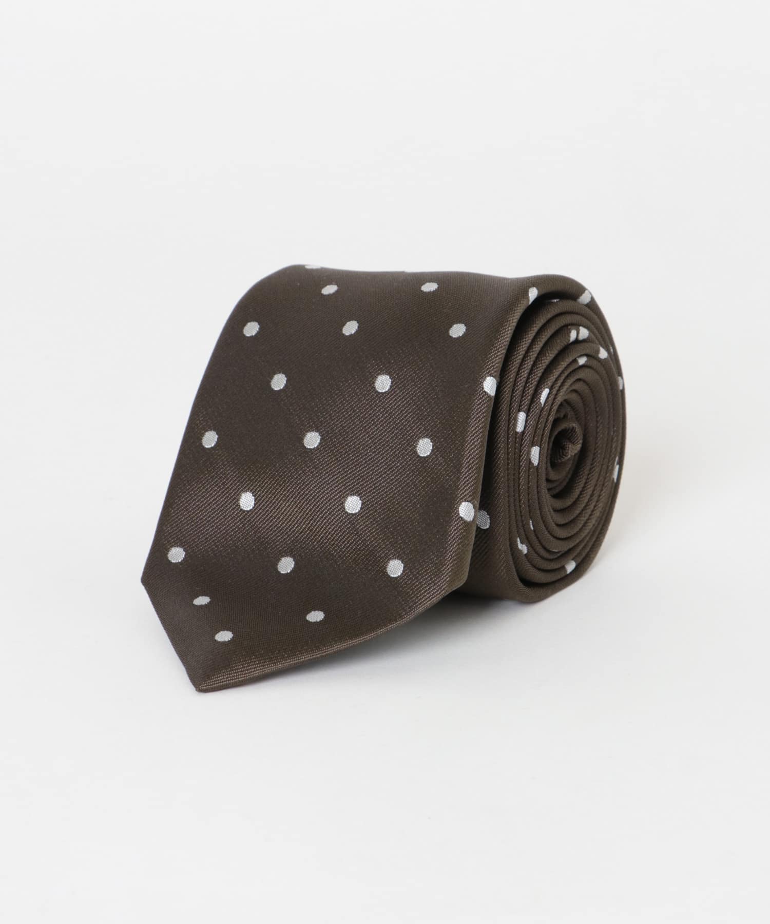 LIFE STYLE TAILOR　26SS国内タイドット2 03BROWN -